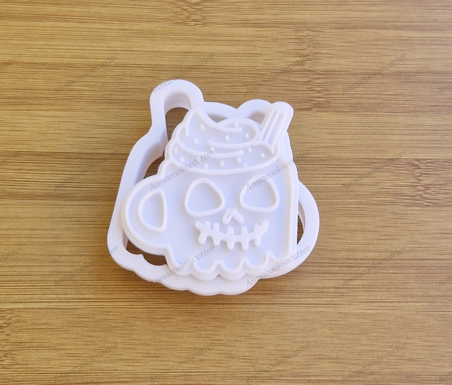 Formina Taglia biscotti a Forma di Tazza Halloween Cookie Cutter Spettrali
