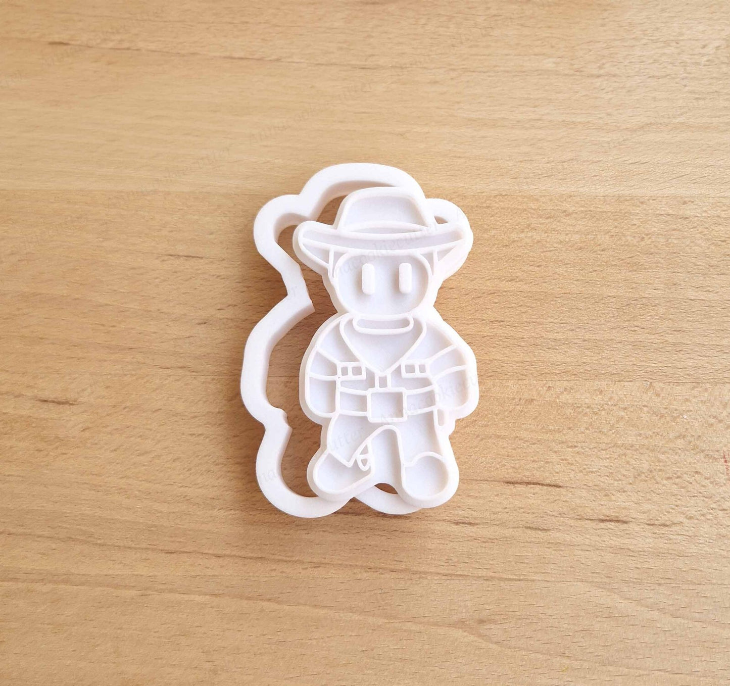 Stumble Guys Cowboy Taglia Biscotti Formine Compleanno Cake Design Cookie Cutter