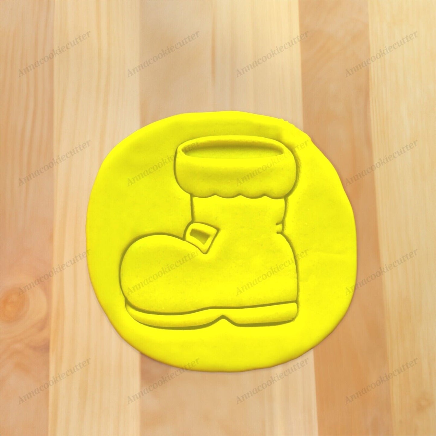 Formina per Biscotti Stivale di Babbo Tagliabiscotti Natalizi Cookie Cutter