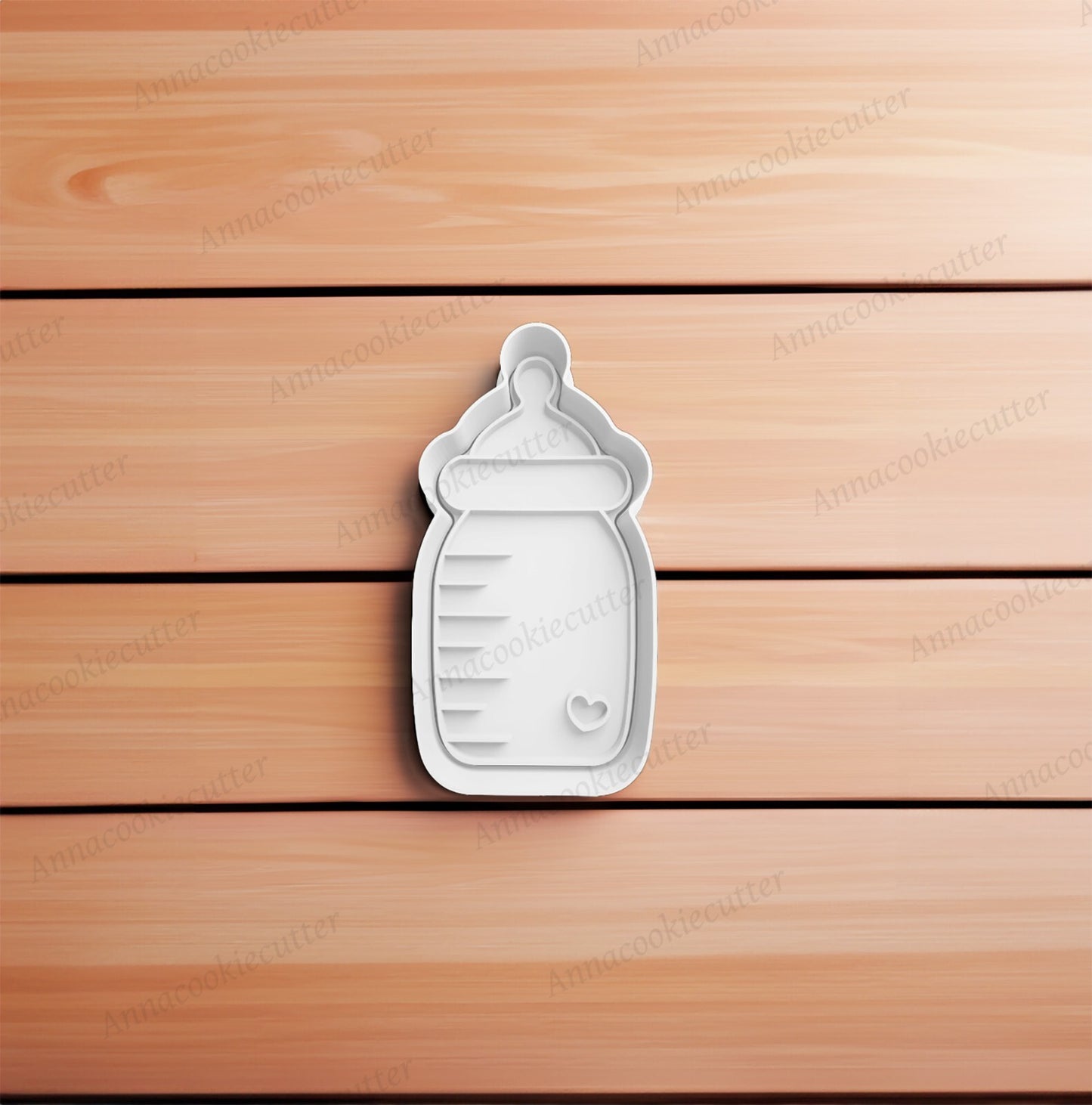 Biberon Rilievo Gender Party Formina Biscotto Nascita Battesimo Cookie Cutter