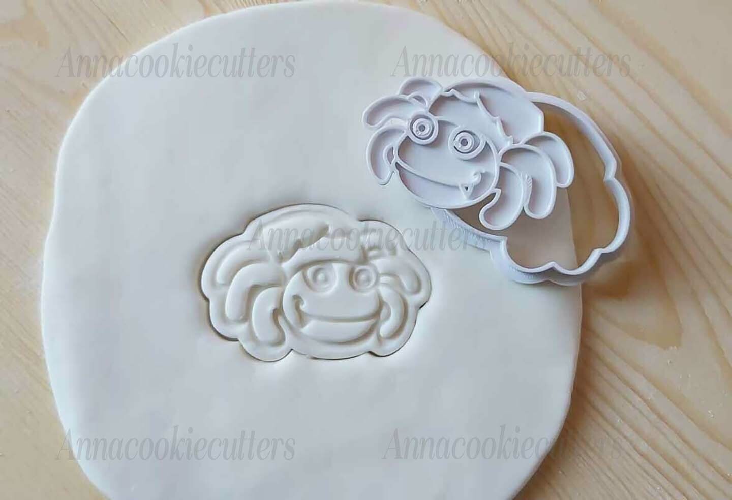 Formina Per Biscotti Ragno Stampo Tagliabiscotti Pasta Zucchero Frolla 6x4 cm