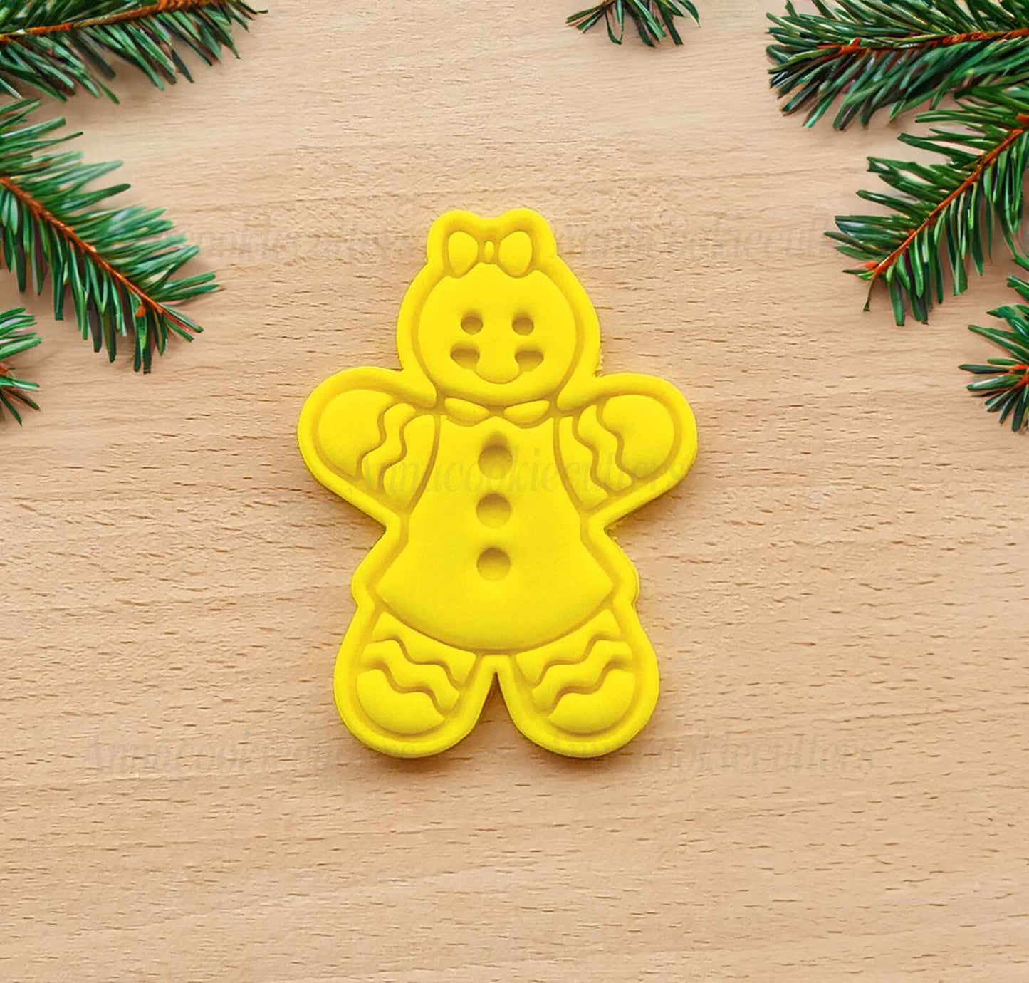 Tagliabiscotti Omina Pan di Zenzero Set Formine Biscotti Natalizi Gingerbread