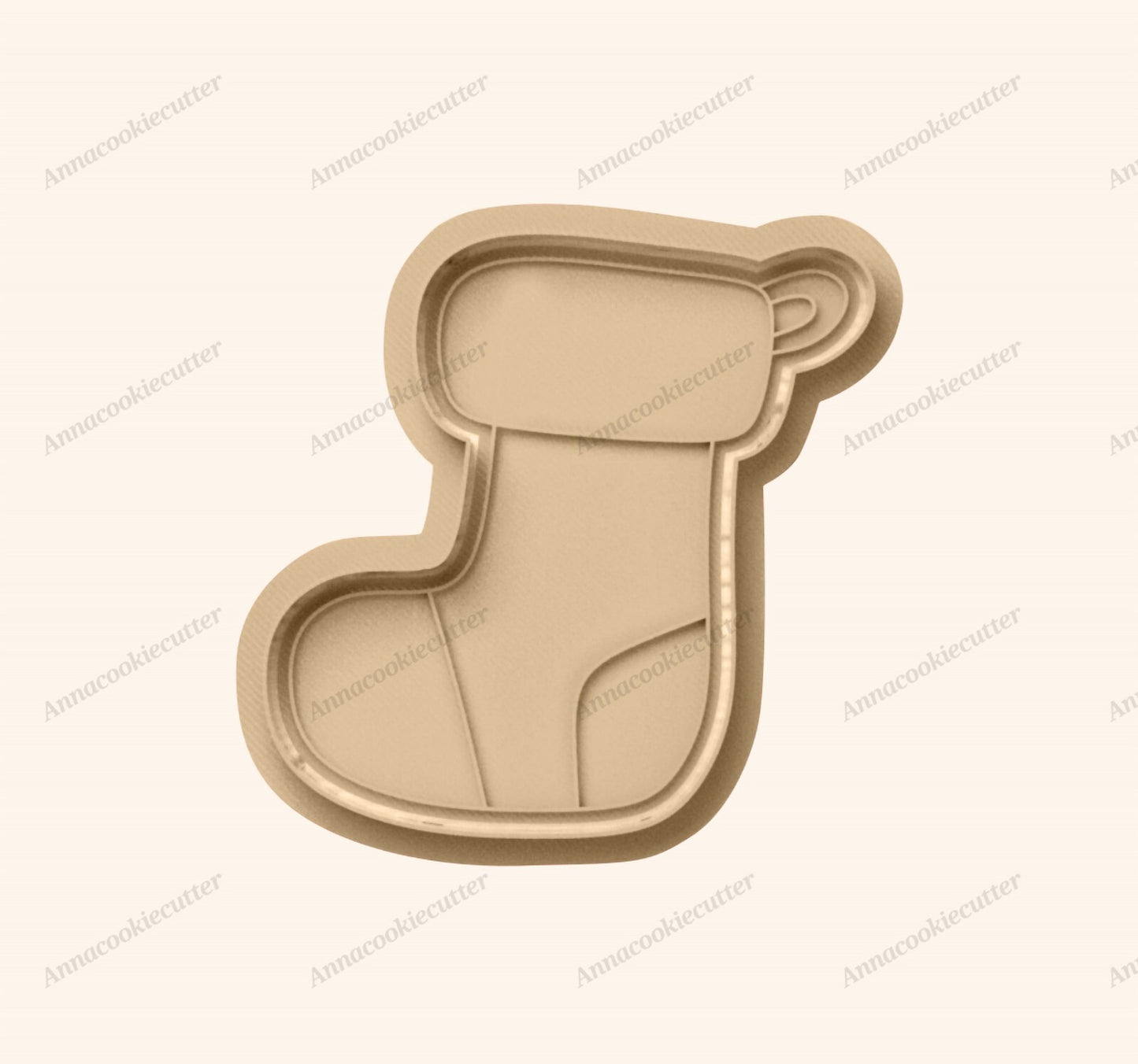 Taglia Biscotti a Forma di Calza Natalizia Formina di Natale Cookie Cutter