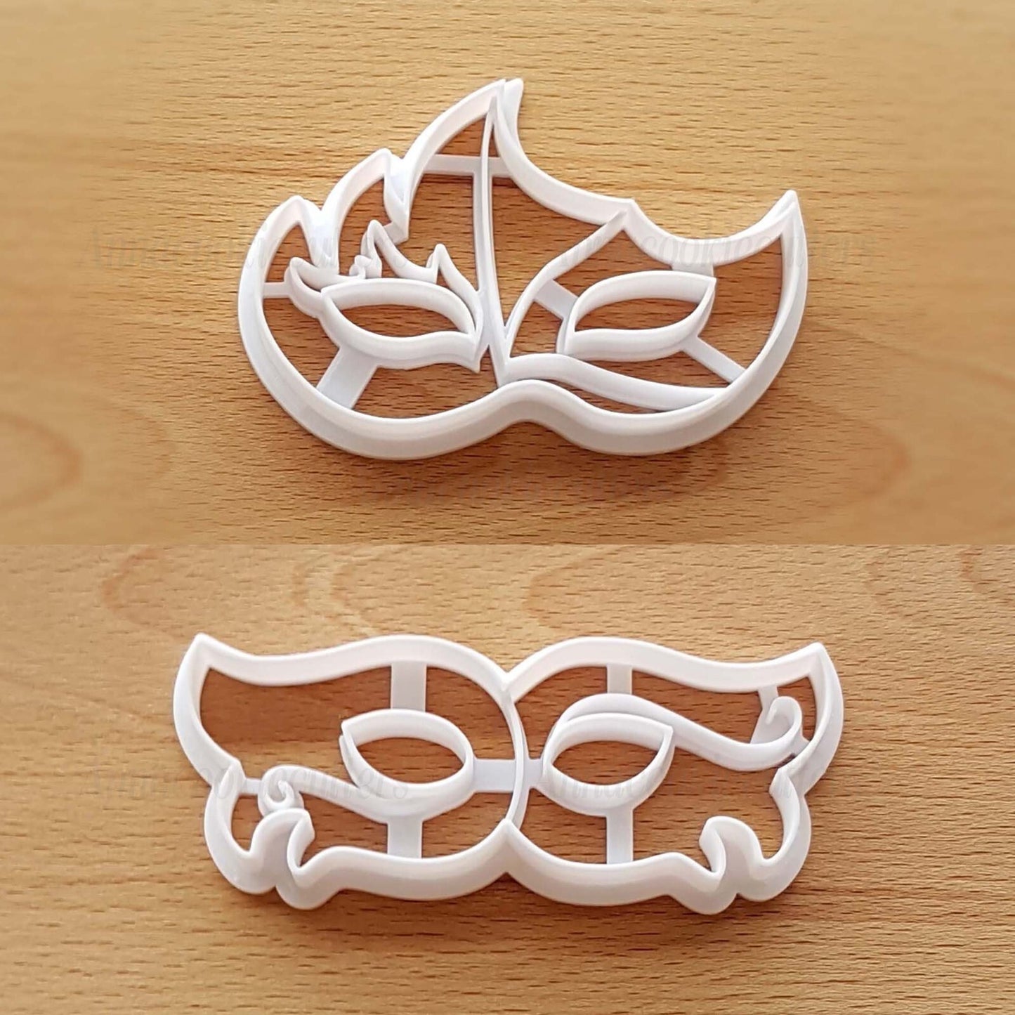 Maschere Carnevale Venezia Formina Per Biscotti Stampo Cookie Cutter