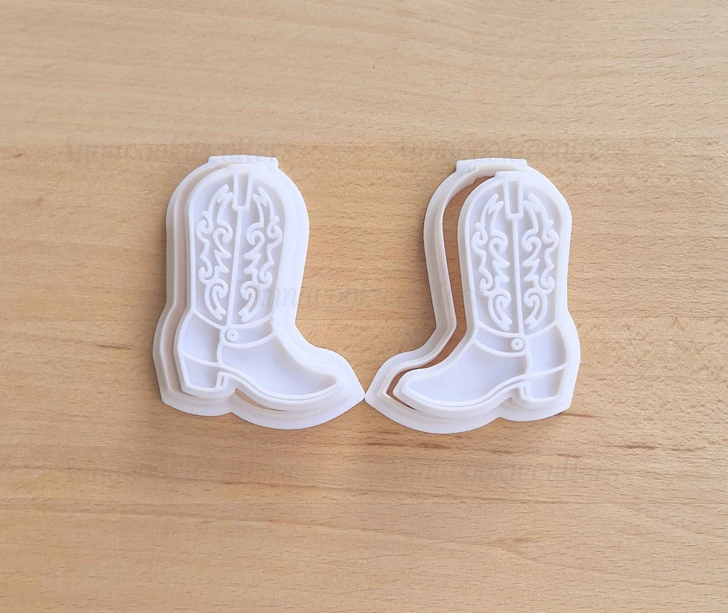 Set Tagliabiscotti Stivali Da Cowboy Formina Per Biscotti A Tema Western