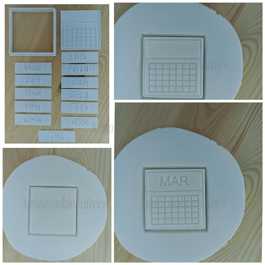 Calendario Formina Per Dolci Formine Biscotti Cookie Cutter Tagliabiscotti