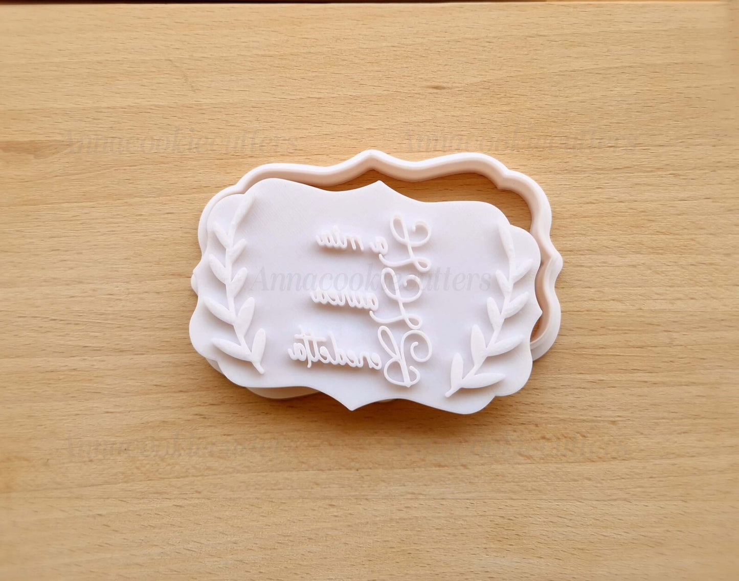 La Mia Laurea Con Nome Personalizzabile Formina Stampo Tagliabiscotti 10x6 cm