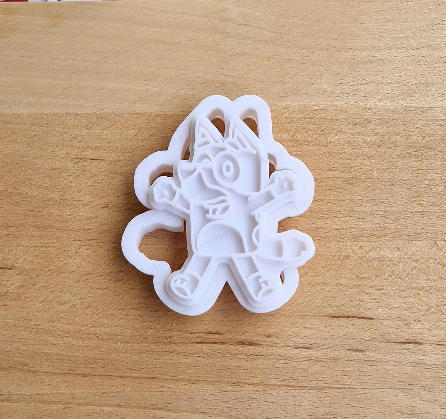 Bluey Formine Per Biscott Set 2 Pezzi Cookie Cutter Frolla Pasta di Zucchero