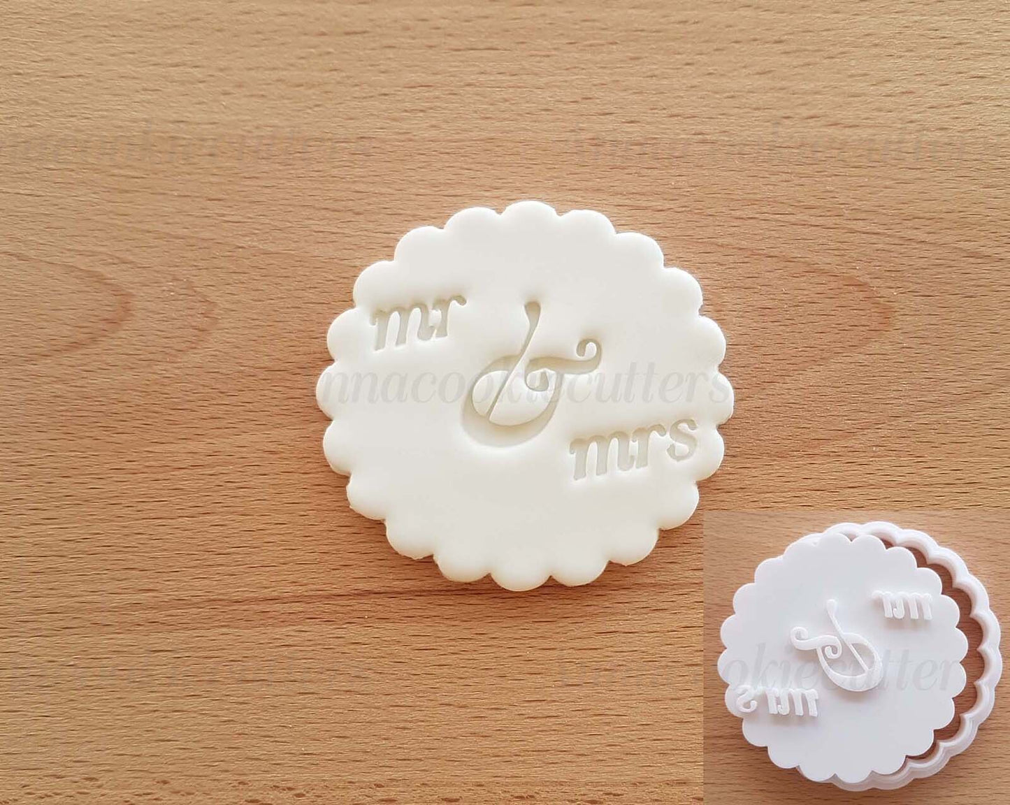 Formina Per Biscotti Mr & Mrs Stampino Per Fondente Frolla Cake Design E Glassa