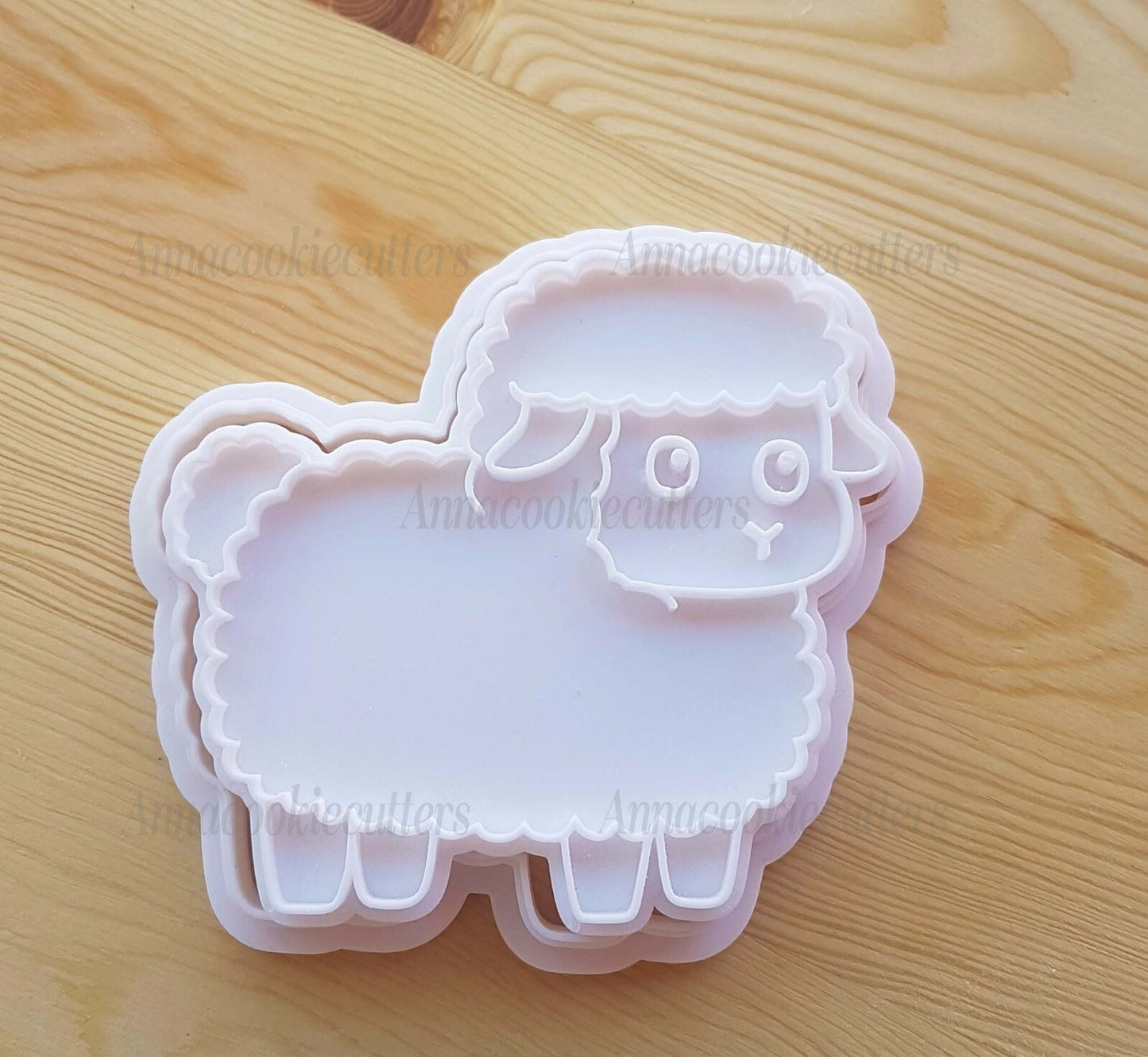 Formina Per Biscotti Agnello Carino Stampo Frolla Tagliabiscotti PDZ 9x9 cm