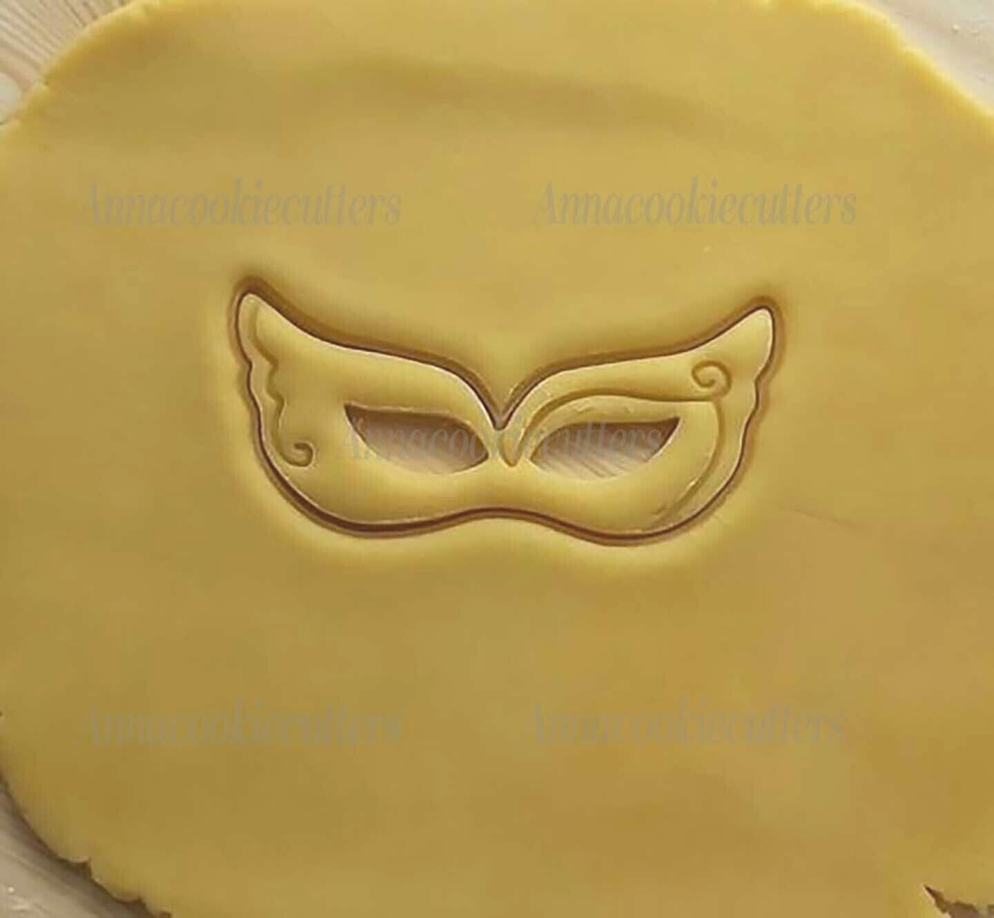 Maschera Carnevale Formina Per Biscotti Stampino Pasta Zucchero Cookie Cutter