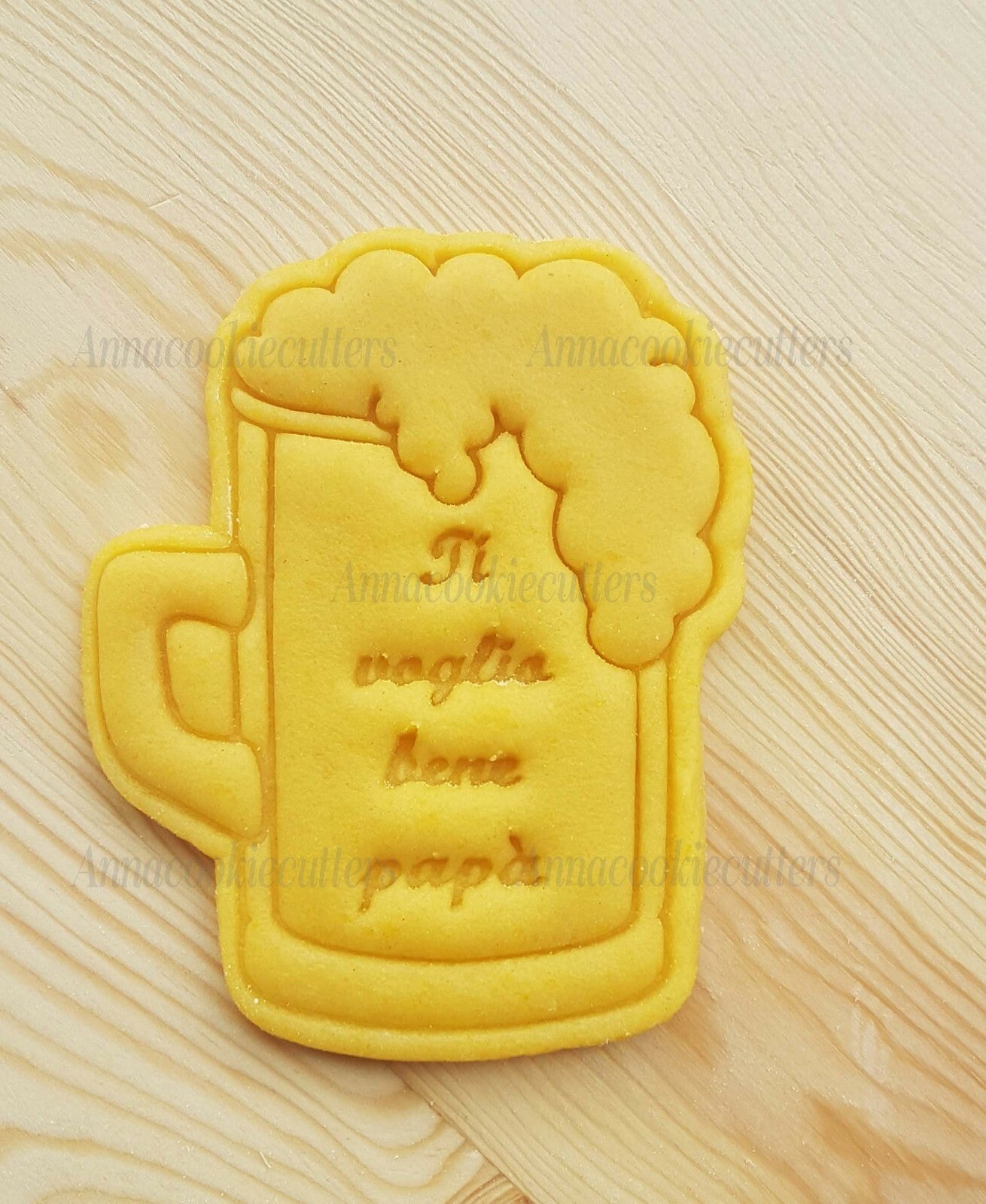 Festa Del Papà Boccale Di Birra Formina Per Biscotti Stampino Cookie Cutter 7x9