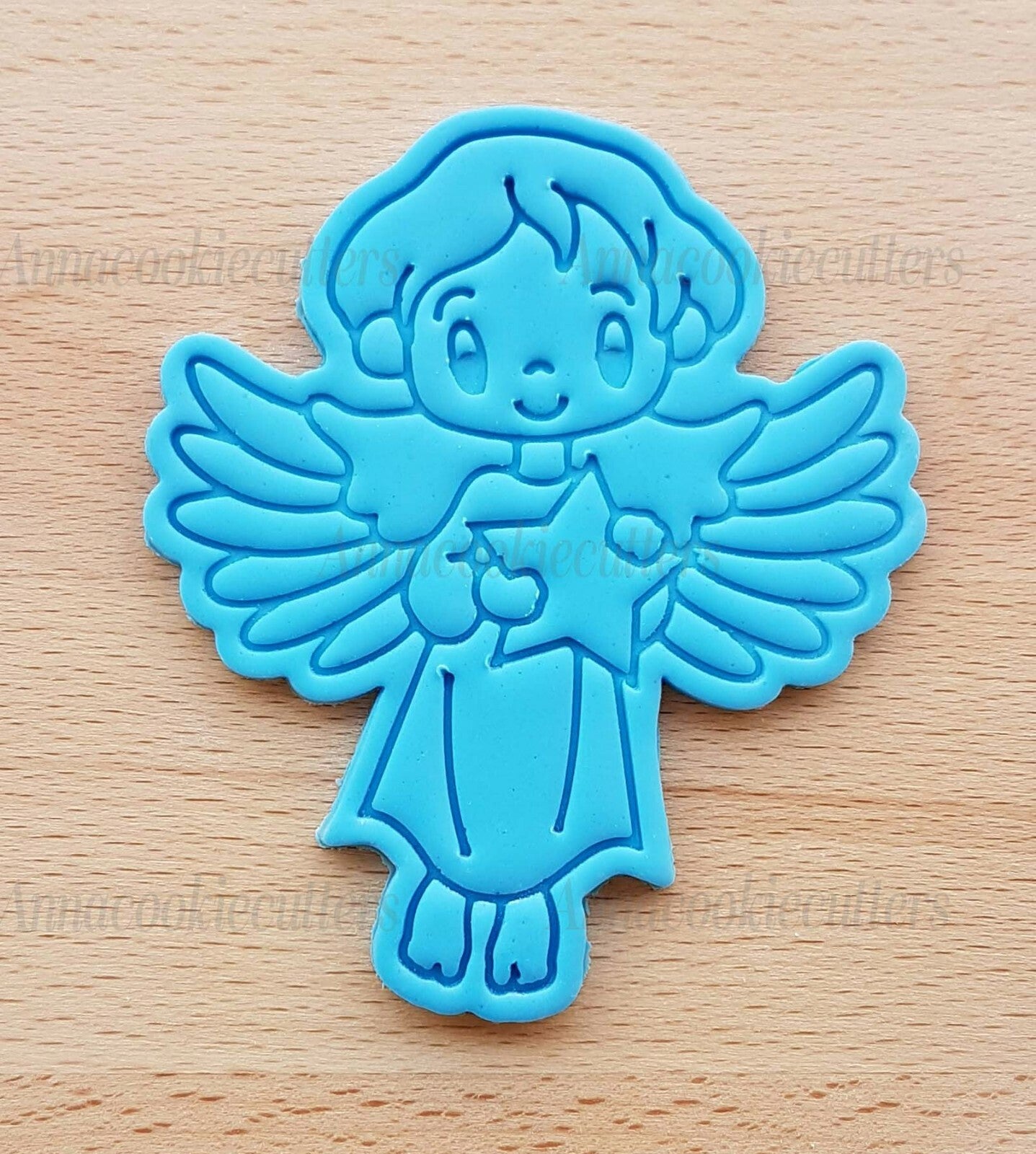 Angioletto Formina Per Biscotti Comunione Battesimo Stampini Cookie Cutter 9x10