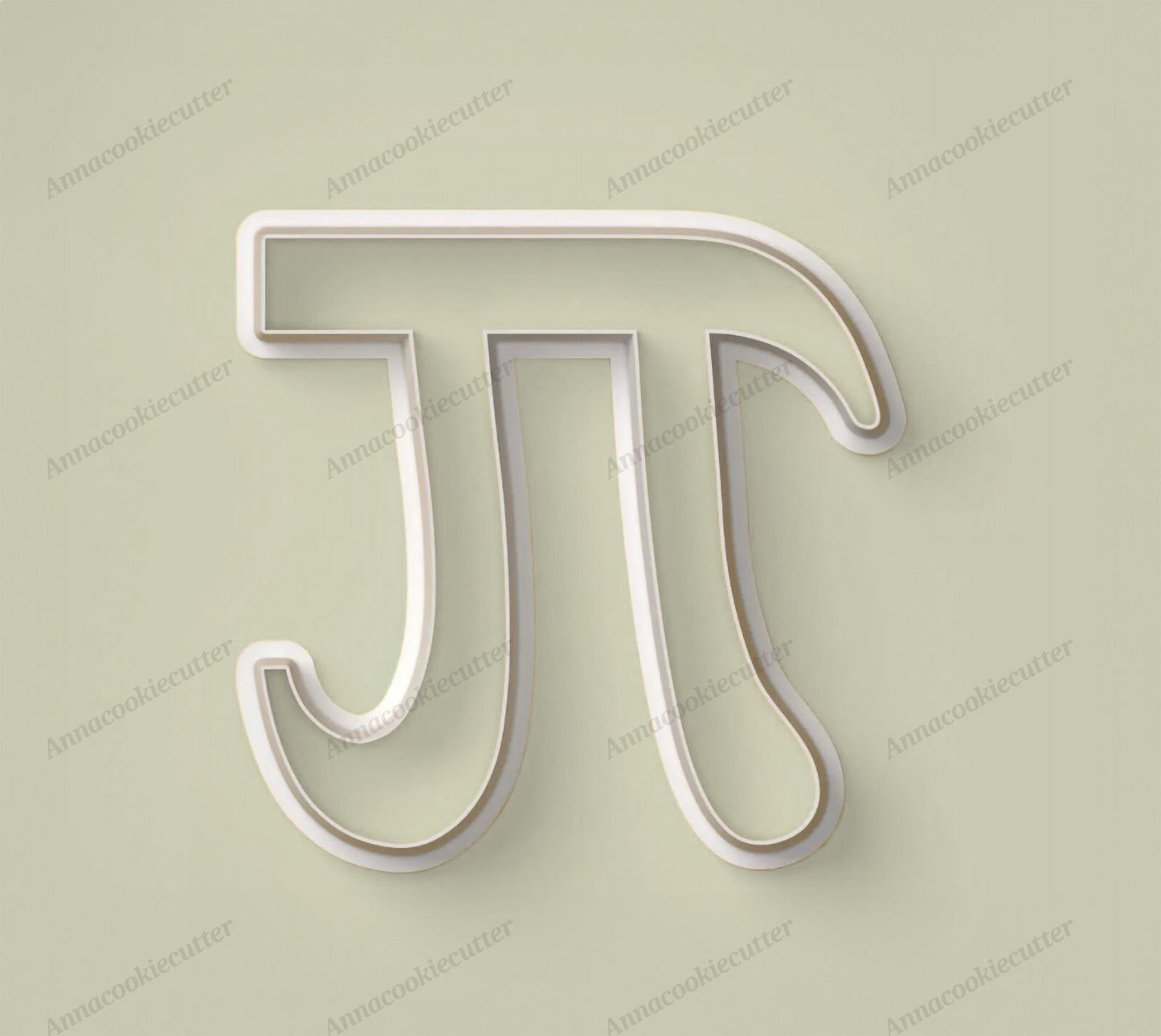 Formina Pi Greco Tagliabiscotti Simbolo Matematico Cookie Cutter Geometria