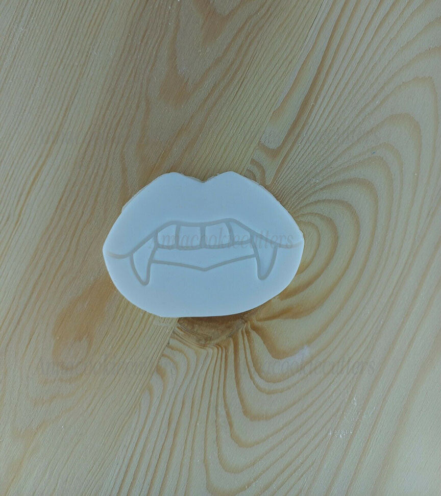 Bocca Vampiro Halloween Formina Per Dolci Formine Biscotti Cookie Cutter 7x5 cm