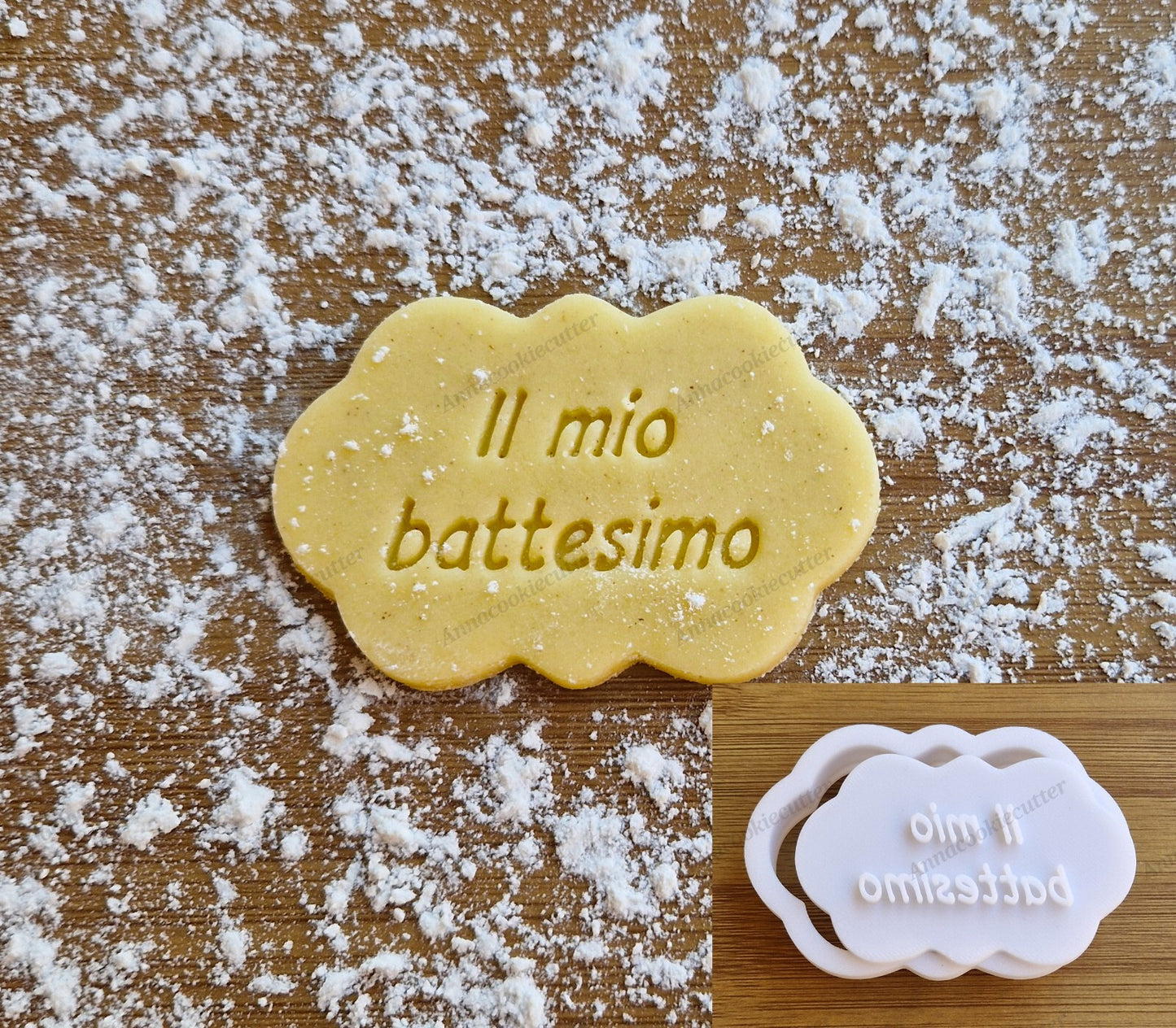 Formina La mia Comunione Taglia Biscotti Il mio Battesimo, La mia Cresima