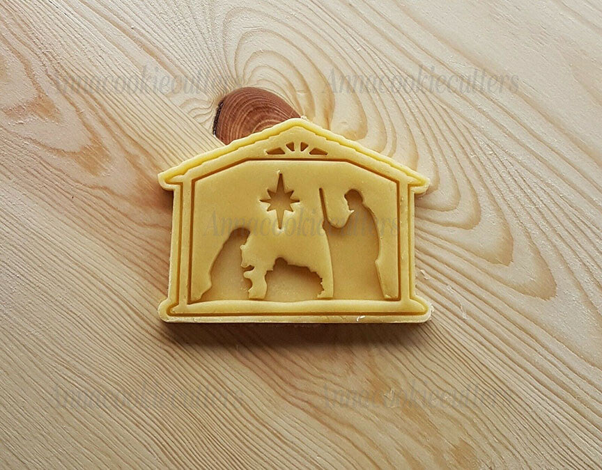 Presepe Formina Per Biscotti Pasta Zucchero Pasta Frolla Cookie Cutter 10x7 cm