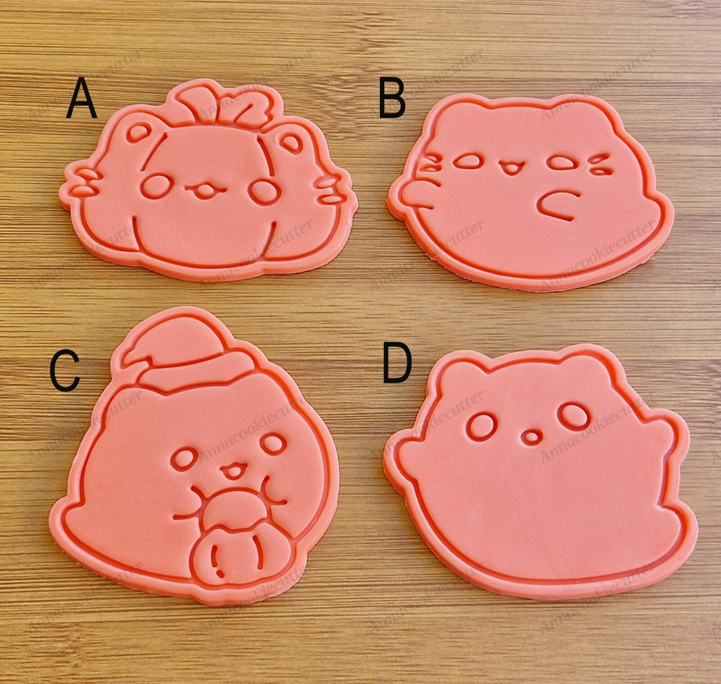 Gatti Kawaii Formine per Biscotti di Halloween Gattino Zucca Cookie Cutter Set