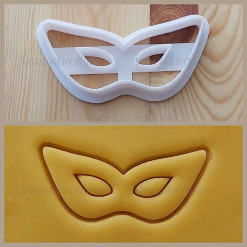 Maschera Carnevale Formina Per Biscotti Stampino Pasta Zucchero Cookie Cutter