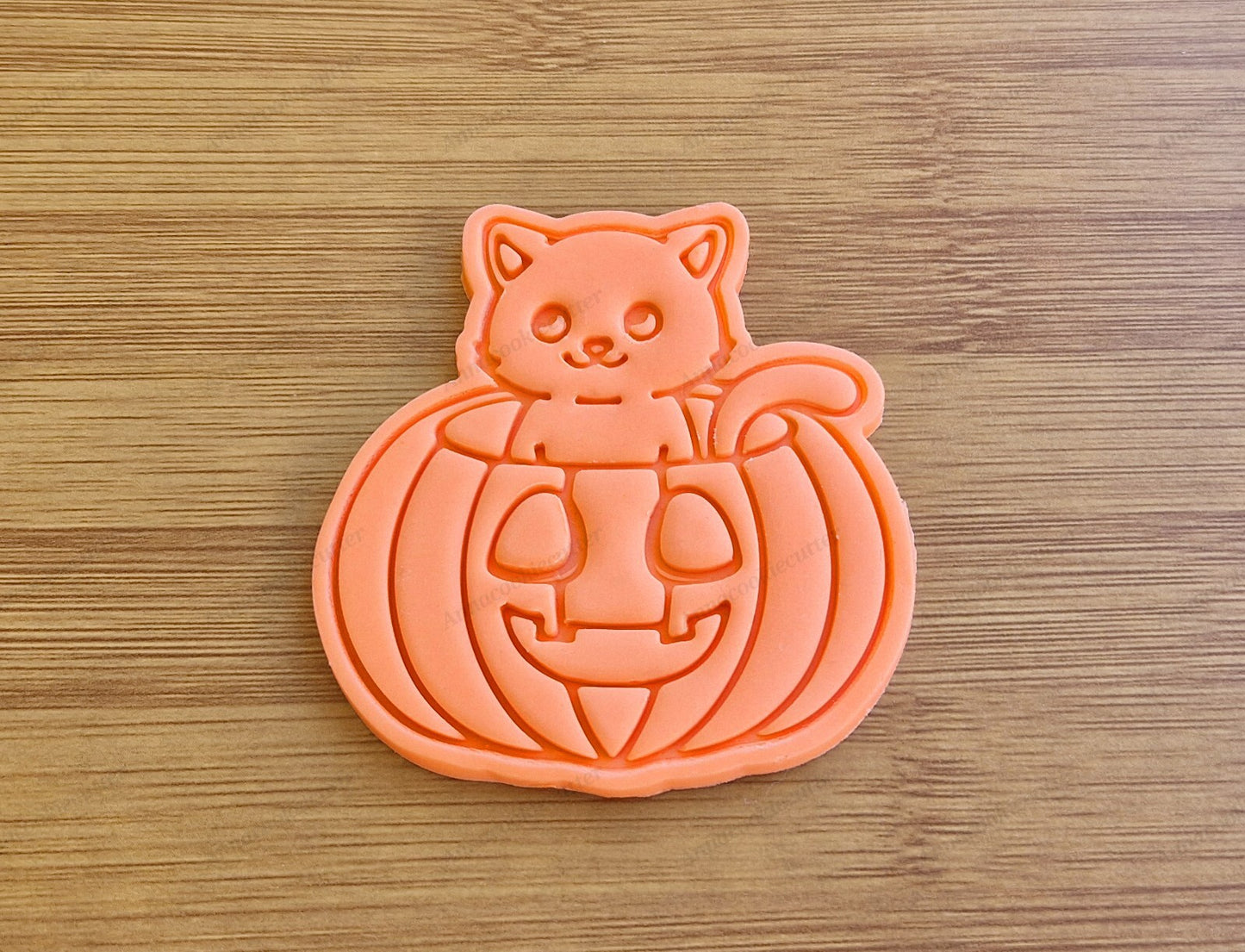 Formina Taglia biscotti Gatto Carino Dentro una Zucca Cookie Cutter Halloween