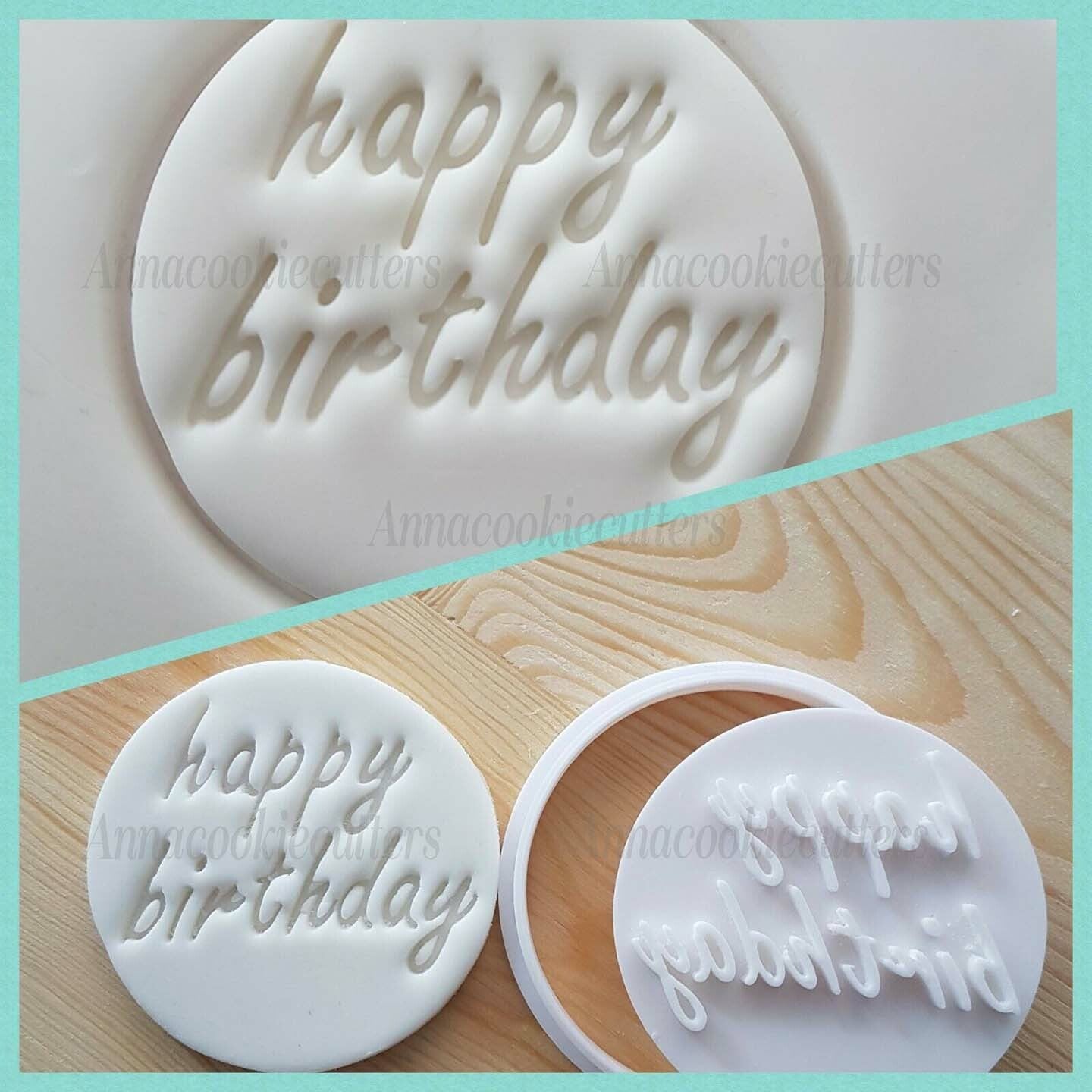 Happy Birthday Formine Per Biscotti Compleanno Tagliabiscotti Cookie Cutter