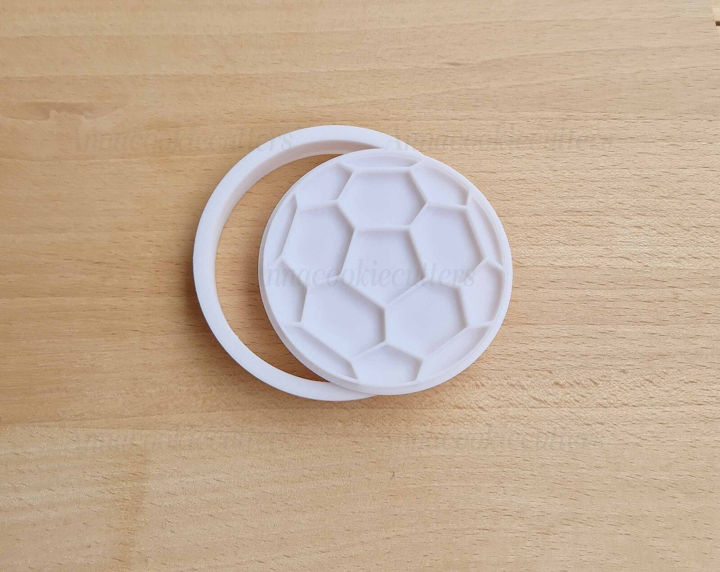 Tagliabiscotti a Forma di Pallone da Calcio Formina per Biscotti Cookie Cutter
