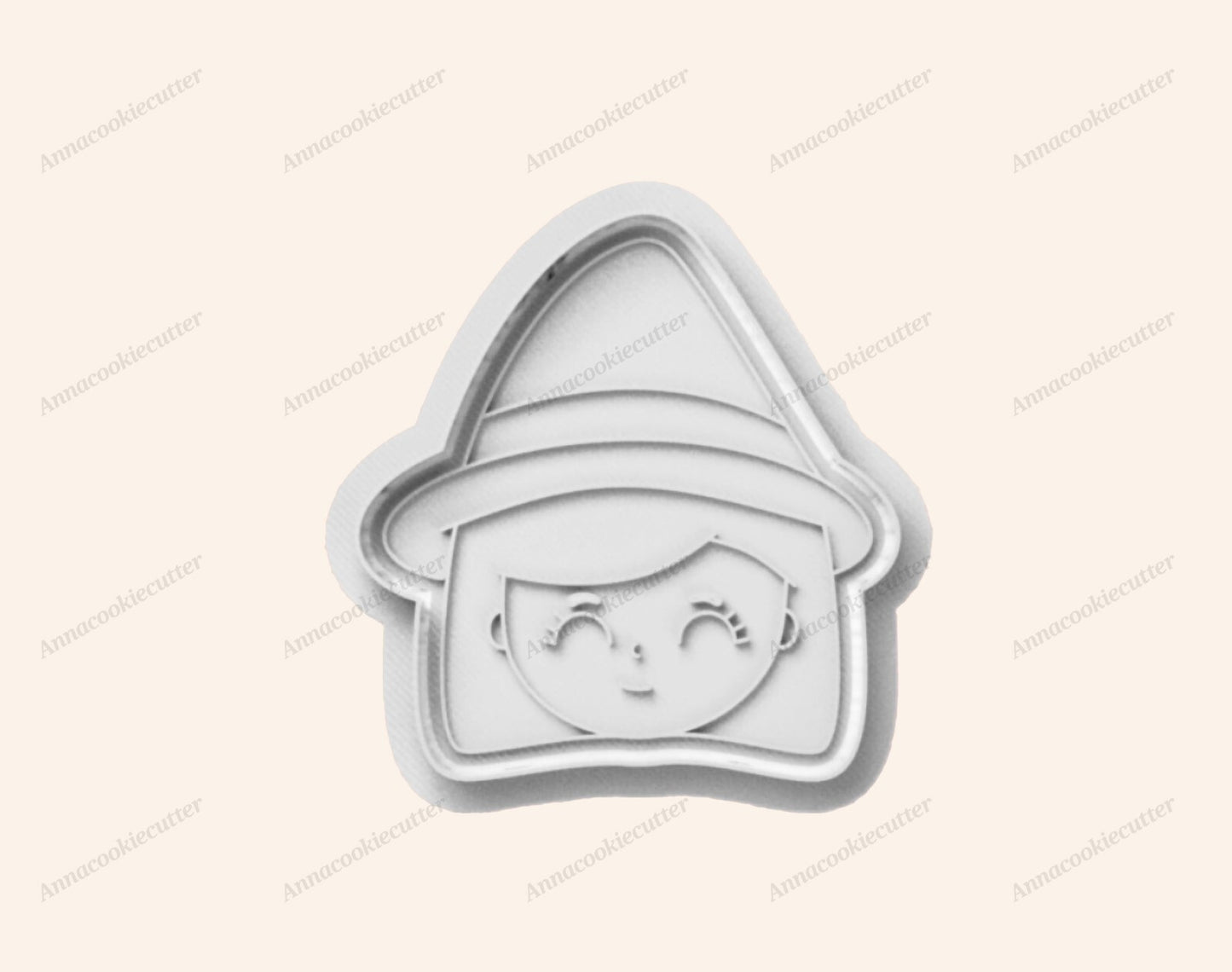 Formina Taglia Biscotti Strega Halloween Cookie Cutter Dolcetti Spettrali
