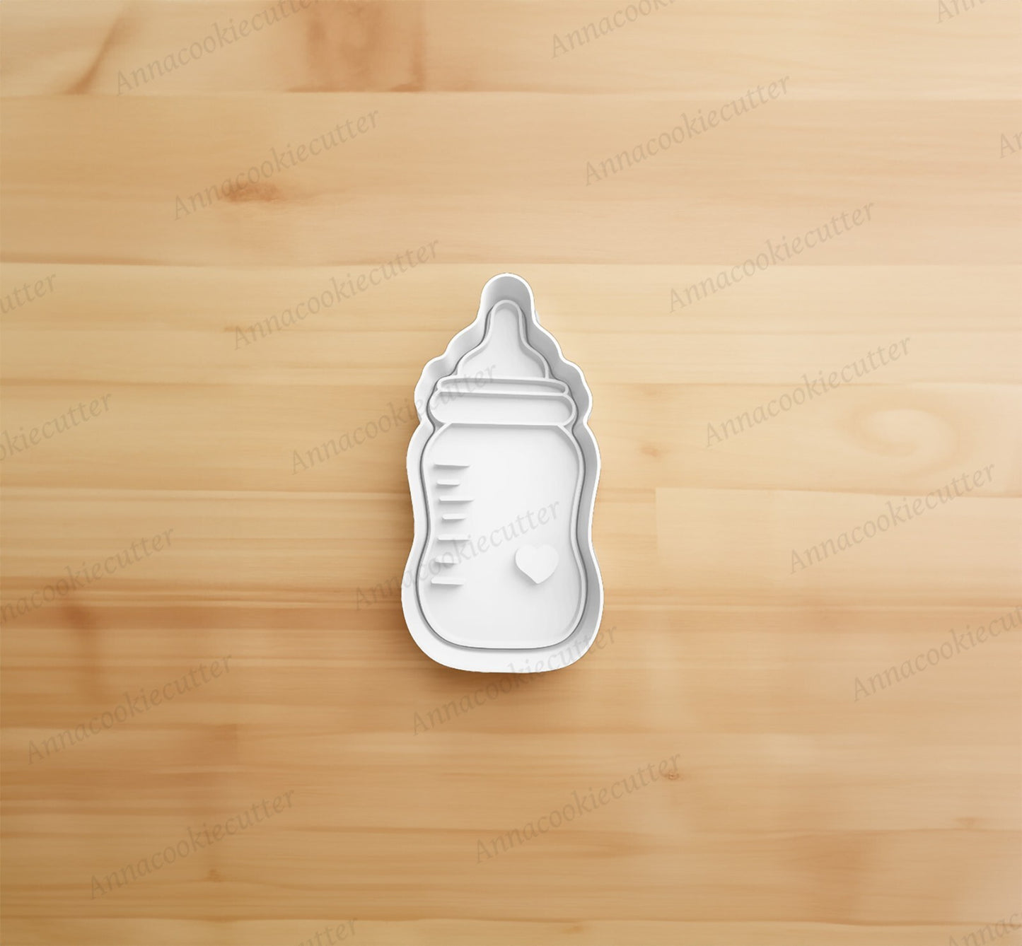 Biberon Rilievo Gender Party Formina Biscotto Nascita Battesimo Cookie Cutter