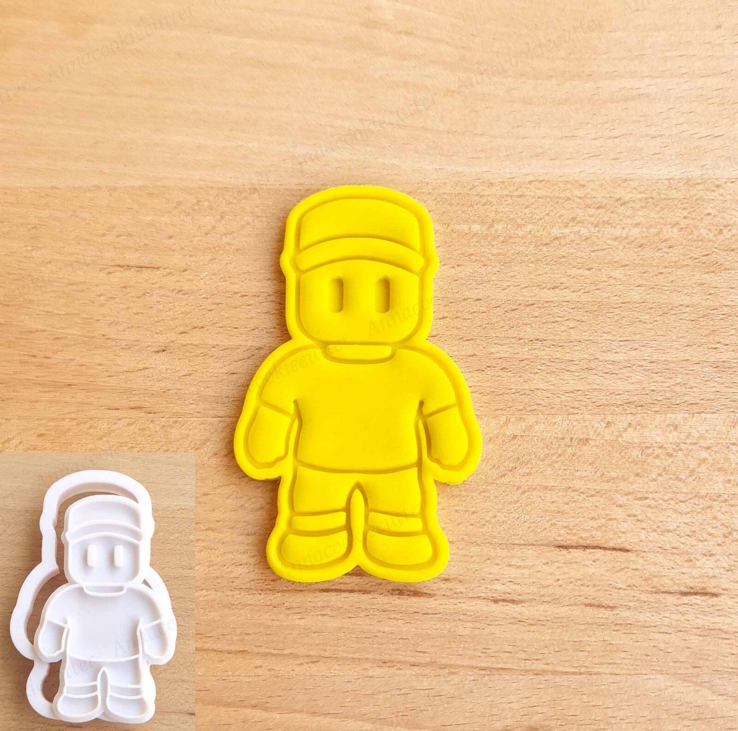 Stumble Guys Taglia Biscotti Formine Compleanno Cake Design Cookie Cutter