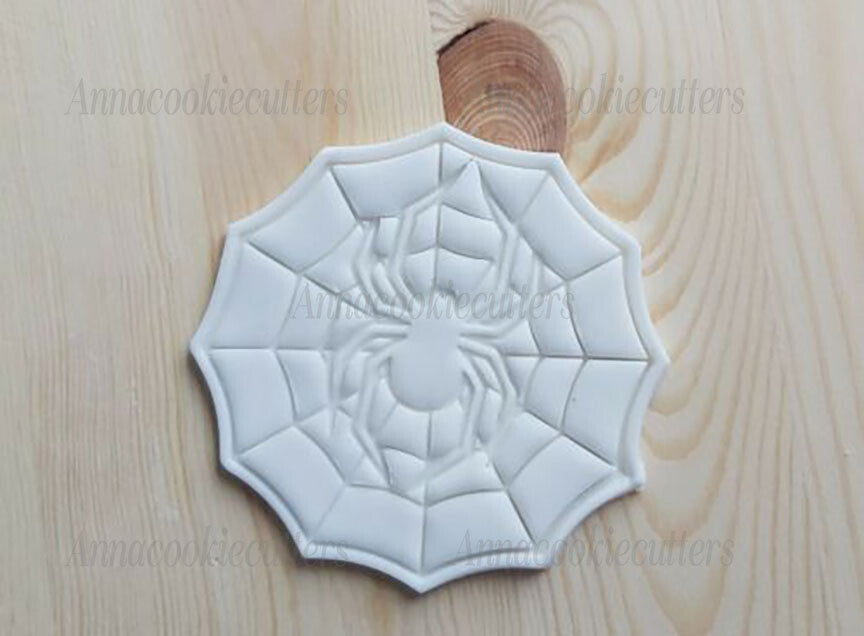 Ragno Ragnatela Stampo Per Dolci Formine Biscotti Cookie Cutter Halloween