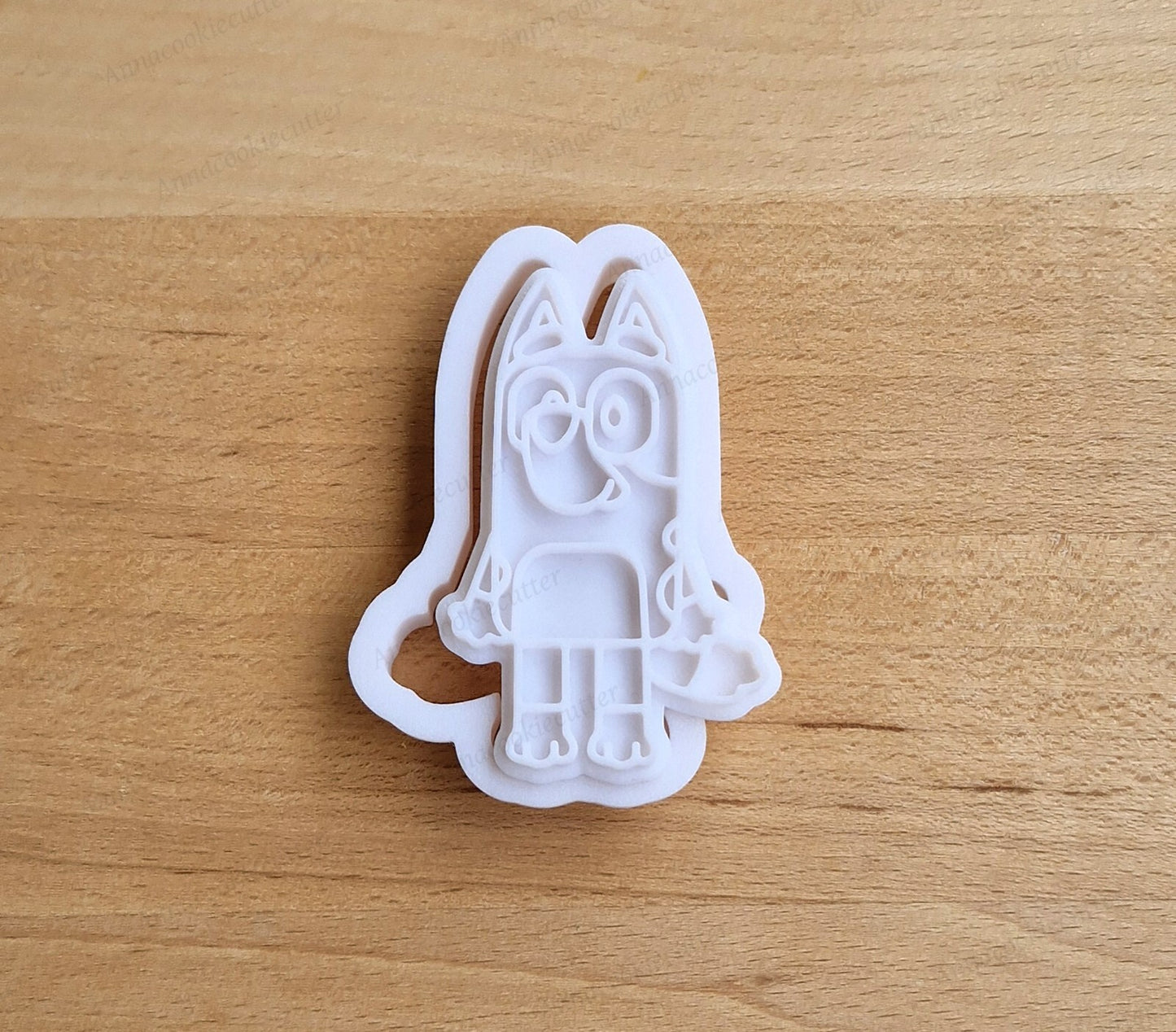 Bluey Formine Per Biscott Set 2 Pezzi Cookie Cutter Frolla Pasta di Zucchero
