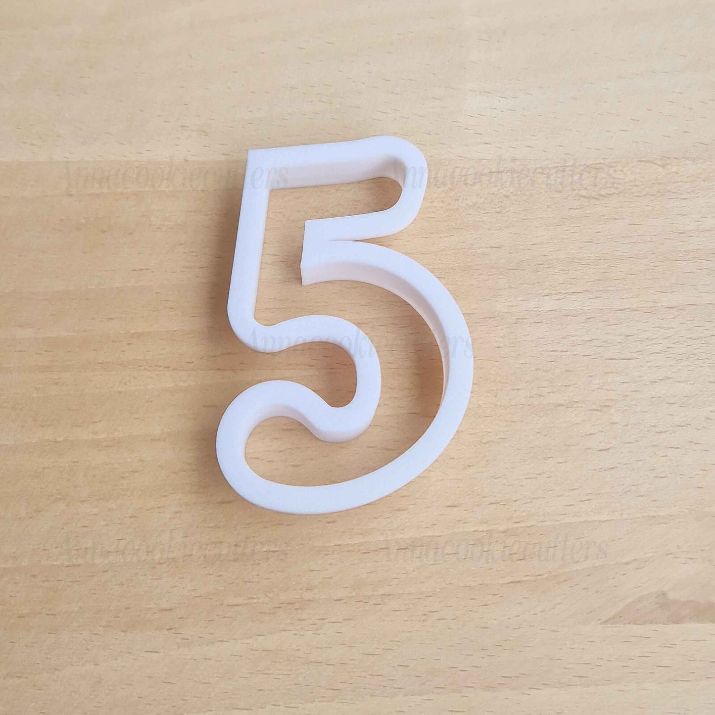 Tagliabiscotti Numero 5 Festa Compleanno Formine per Biscotti Cookie Cutter