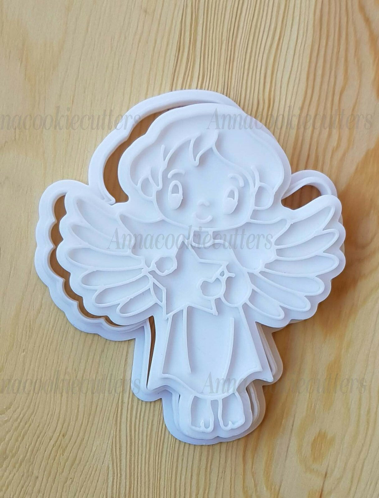 Angioletto Formina Per Biscotti Comunione Battesimo Stampini Cookie Cutter 9x10