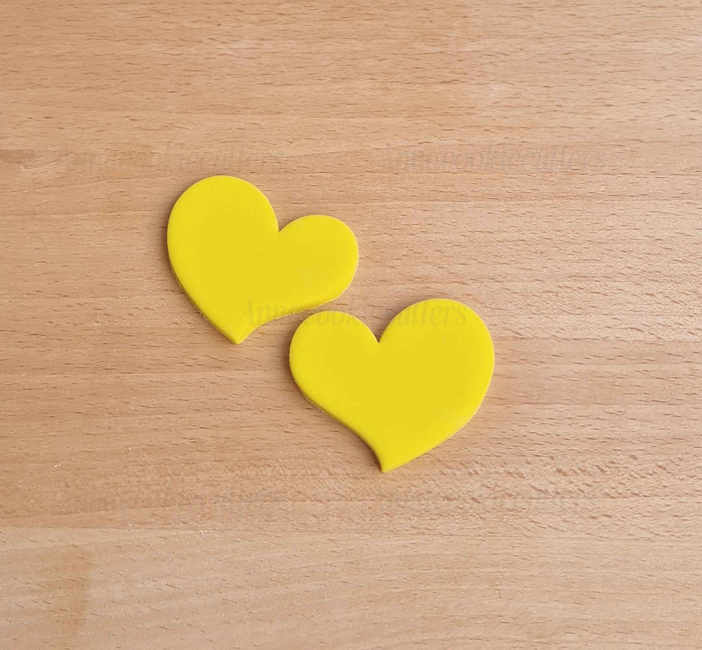 Set di Formine per Biscotti a Forma di Cuore San Valentino Matrimoni Anniversari