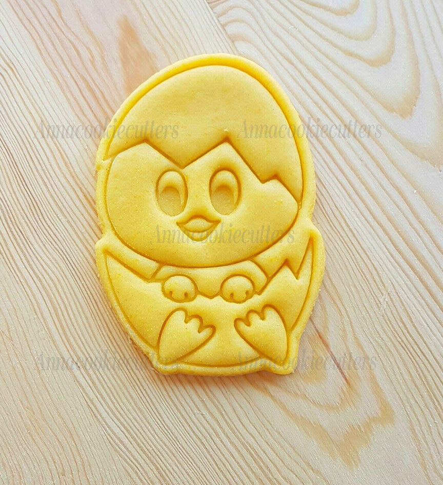 Pulcino Di Pasqua Formina Per Biscotti Stampino Cookie Cutter 6x9 cm