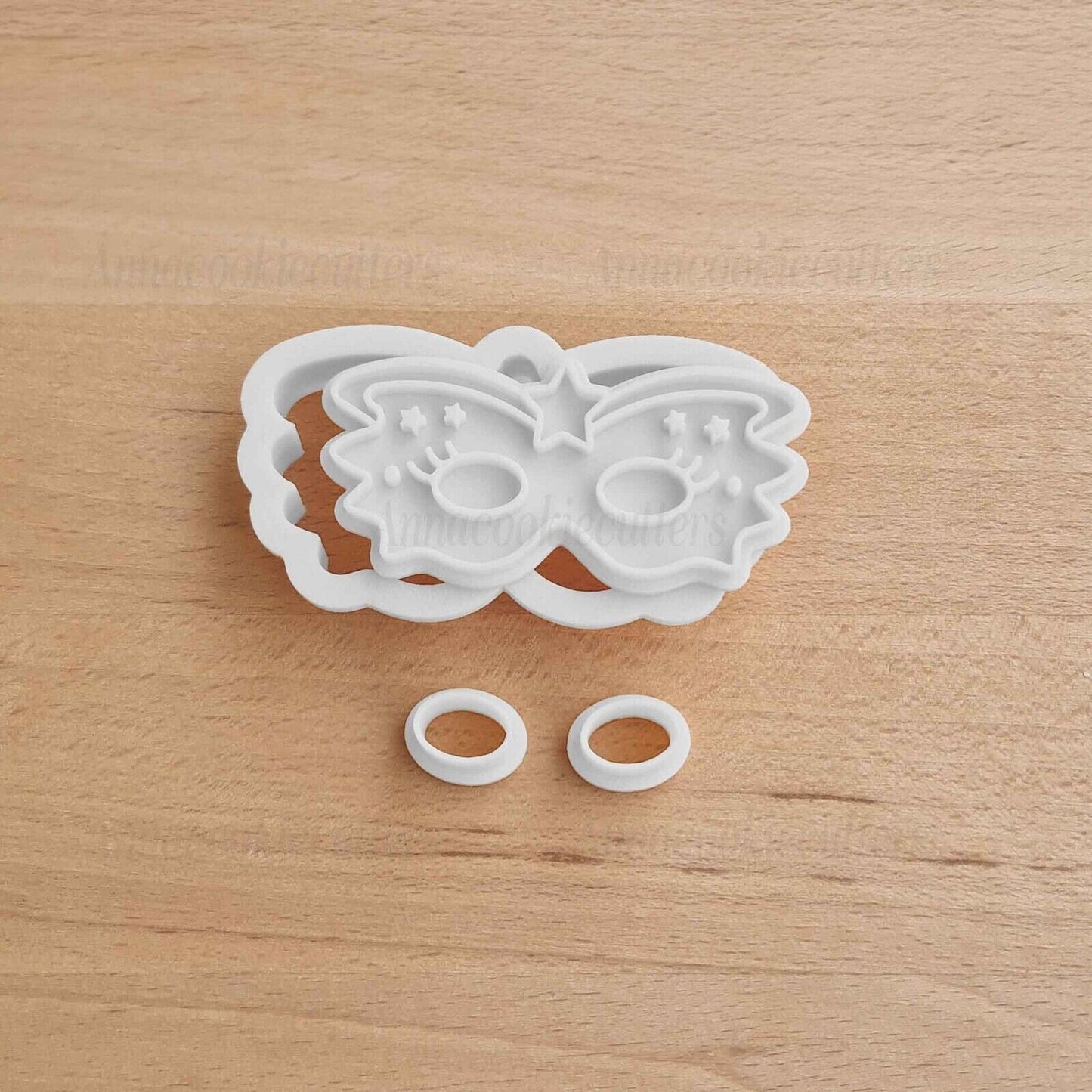 Set Maschere Carnevale Veneziane Formine Per Biscotti Stampo Taglia biscotti