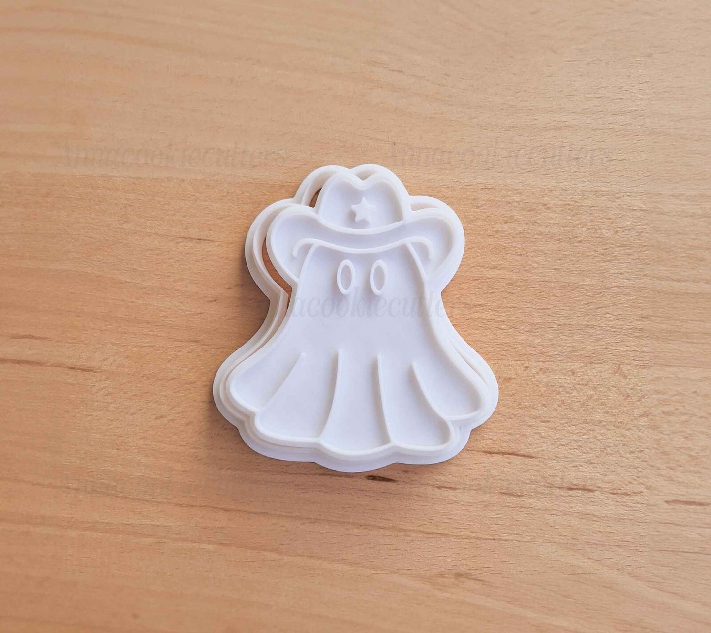 Fantasma Cowboy di Halloween Tagliabiscotti Zucca Formina Per Biscotti