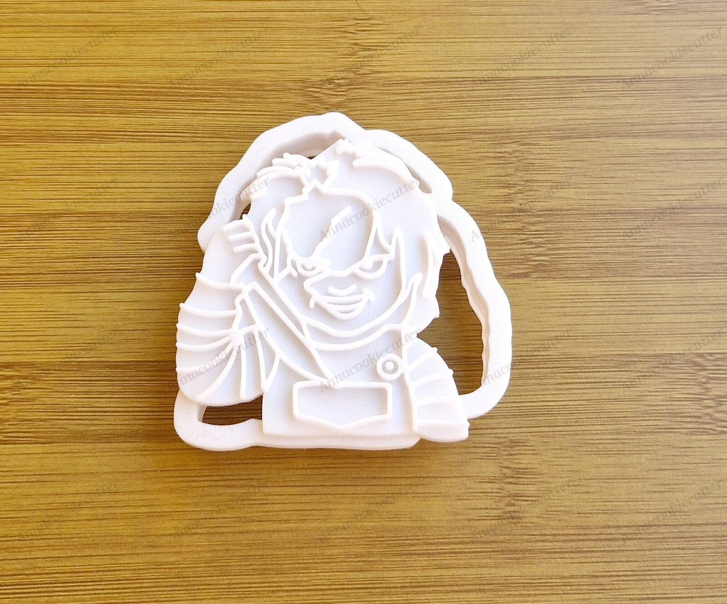 Formina per Biscotti Chucky Tagliabiscotti Halloween Cookie Cutter
