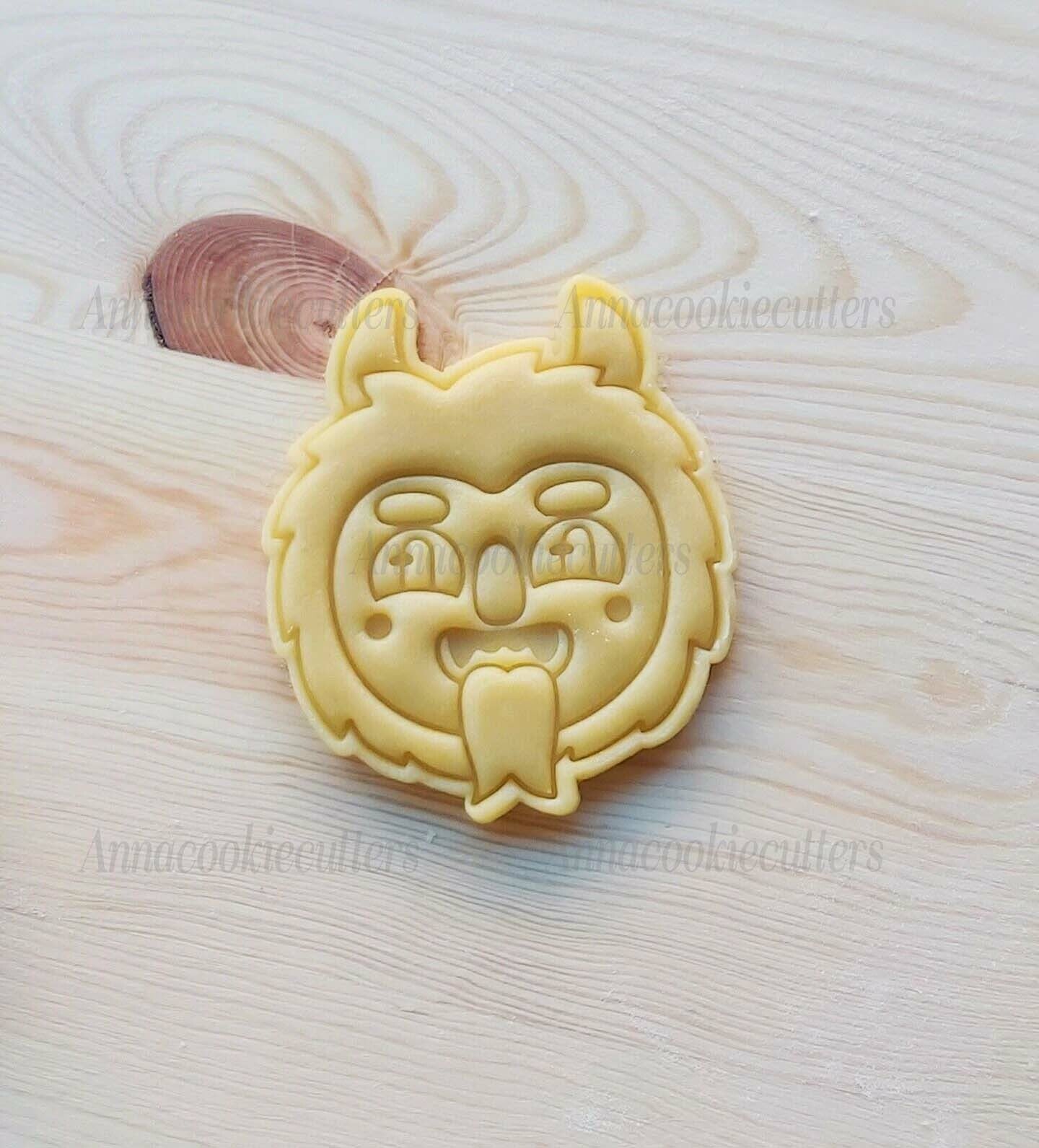 Krampus Formina Per Biscotti Pasta Zucchero Cookie Cutter 8x9 cm