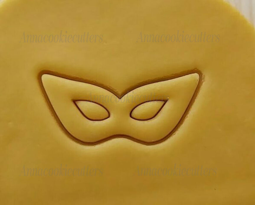 Maschera Carnevale Formina Per Biscotti Stampino Pasta Zucchero Cookie Cutter