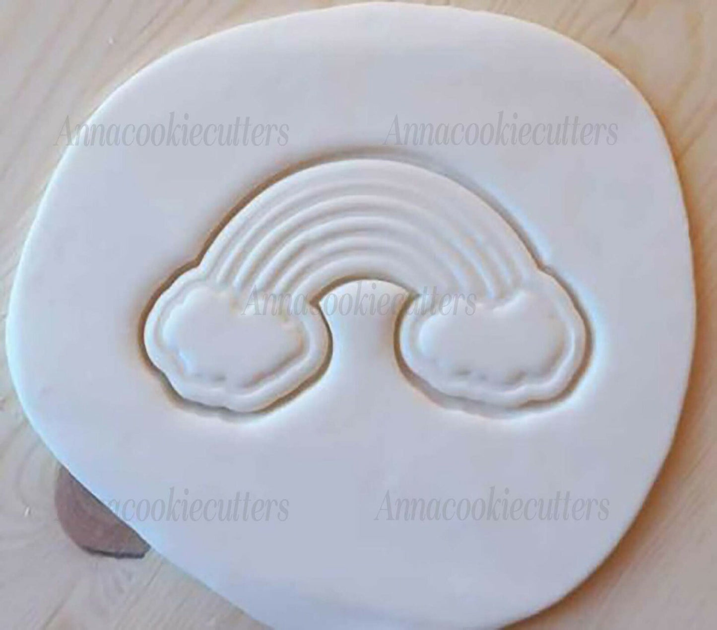 Nuvola Arcobaleno Set Formina Per Dolci Formine Biscotti Cookie Cutter 6x3 cm