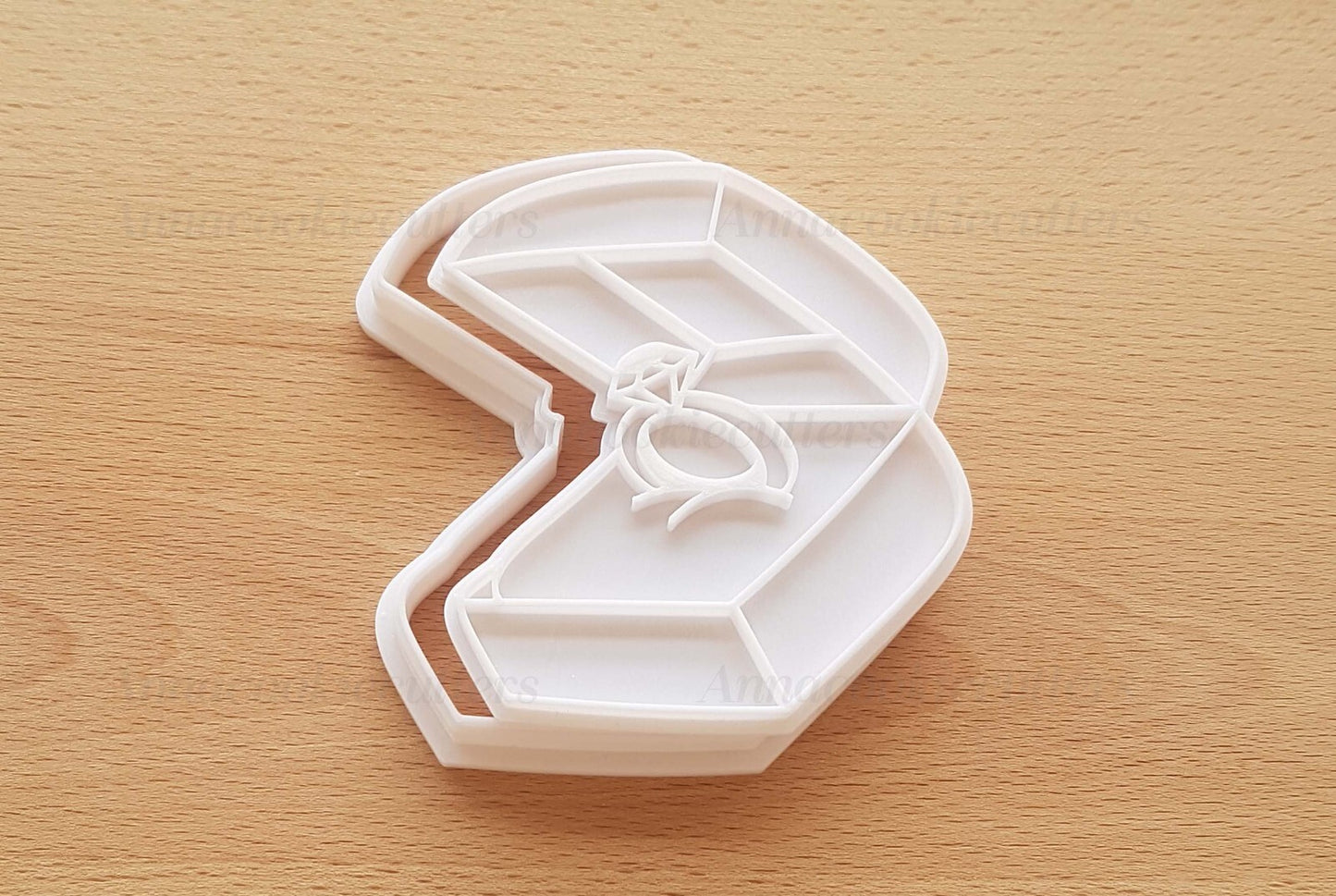 Anello Fidanzamento Stampo Matrimonio Formina Per Biscotti Cake Design 9x10 cm