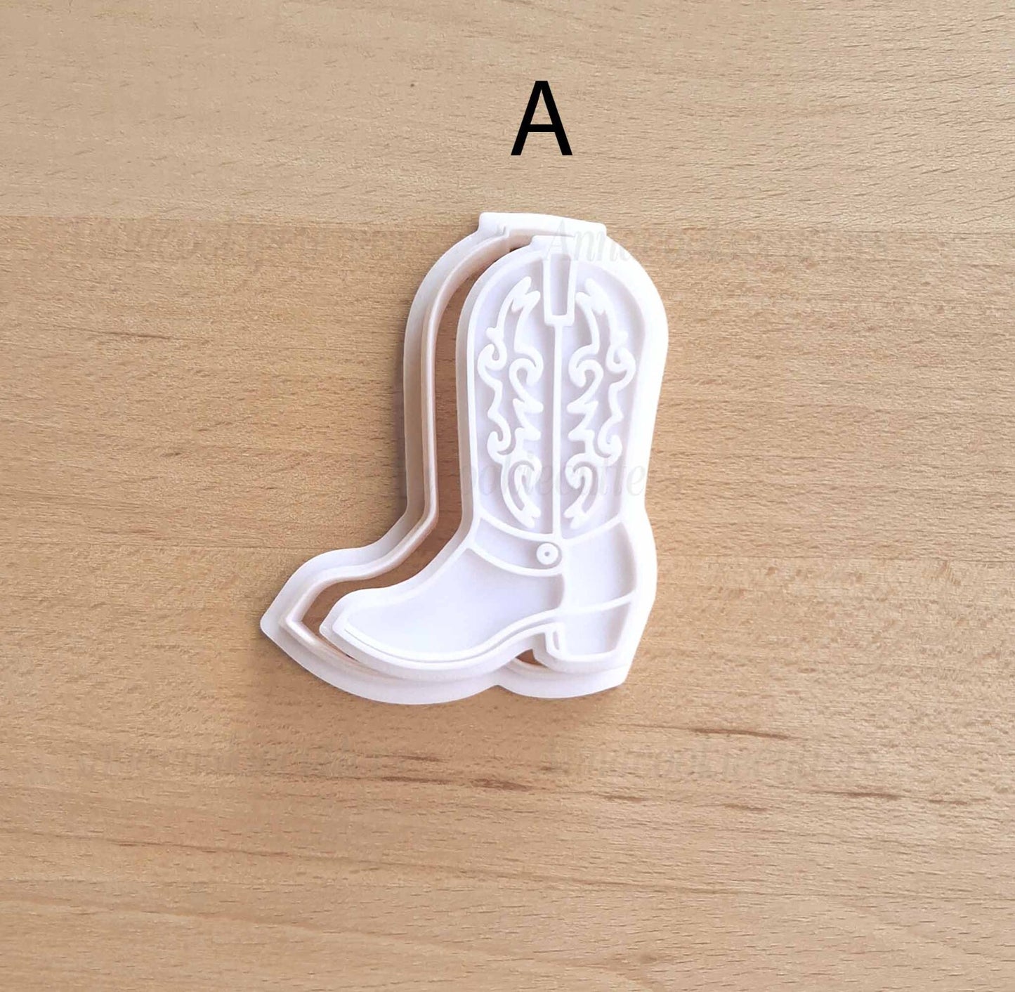 Set Tagliabiscotti Stivali Da Cowboy Formina Per Biscotti A Tema Western
