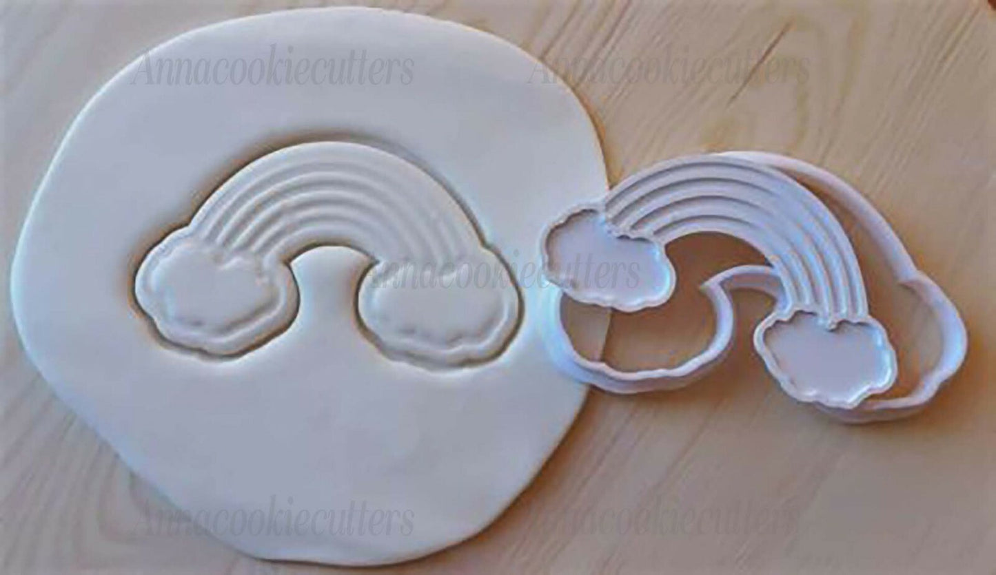 Nuvola Arcobaleno Set Formina Per Dolci Formine Biscotti Cookie Cutter 6x3 cm