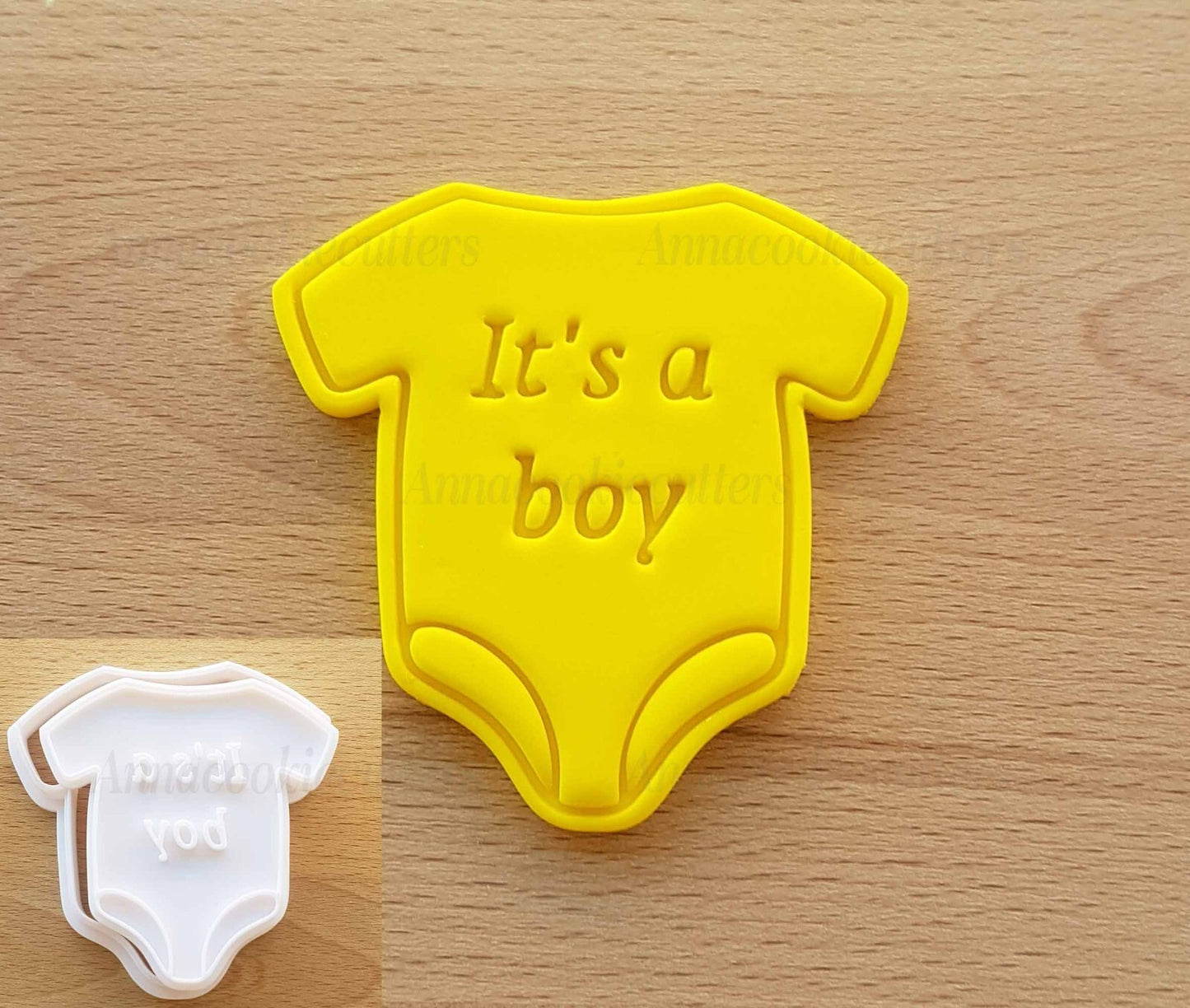 It's A Boy A Girl Formina Per Biscotti Nascita Battesimo Cookie Cutter 8x8 cm