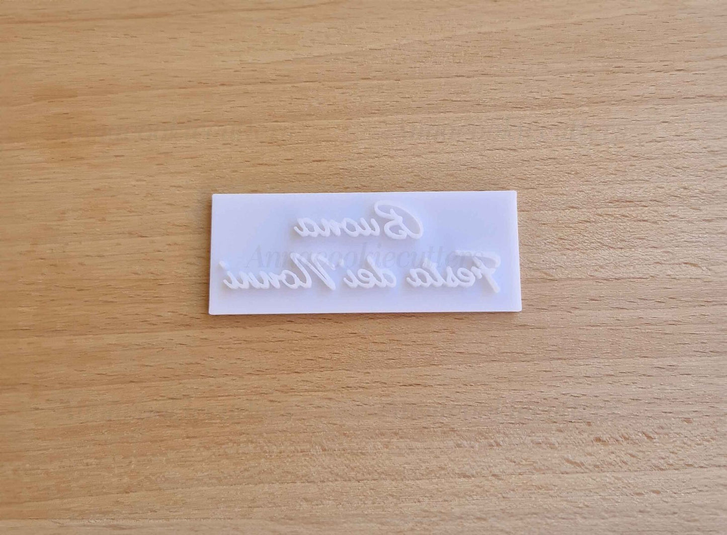 Timbro Tagliabiscotti Buona Festa Dei Nonni Formina per Biscotti 60x25 mm