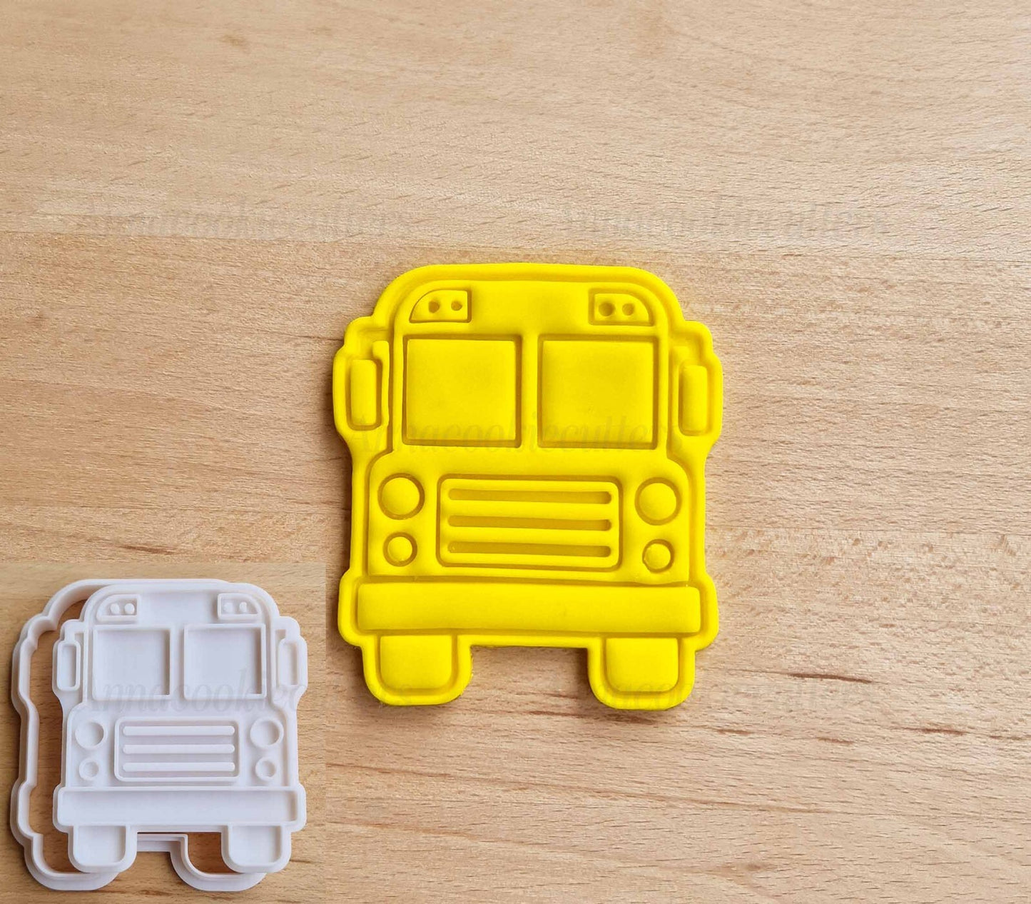 Set Tagliabiscotti Per Realizzare Scuolabus Formina Per Biscotti Cake Design