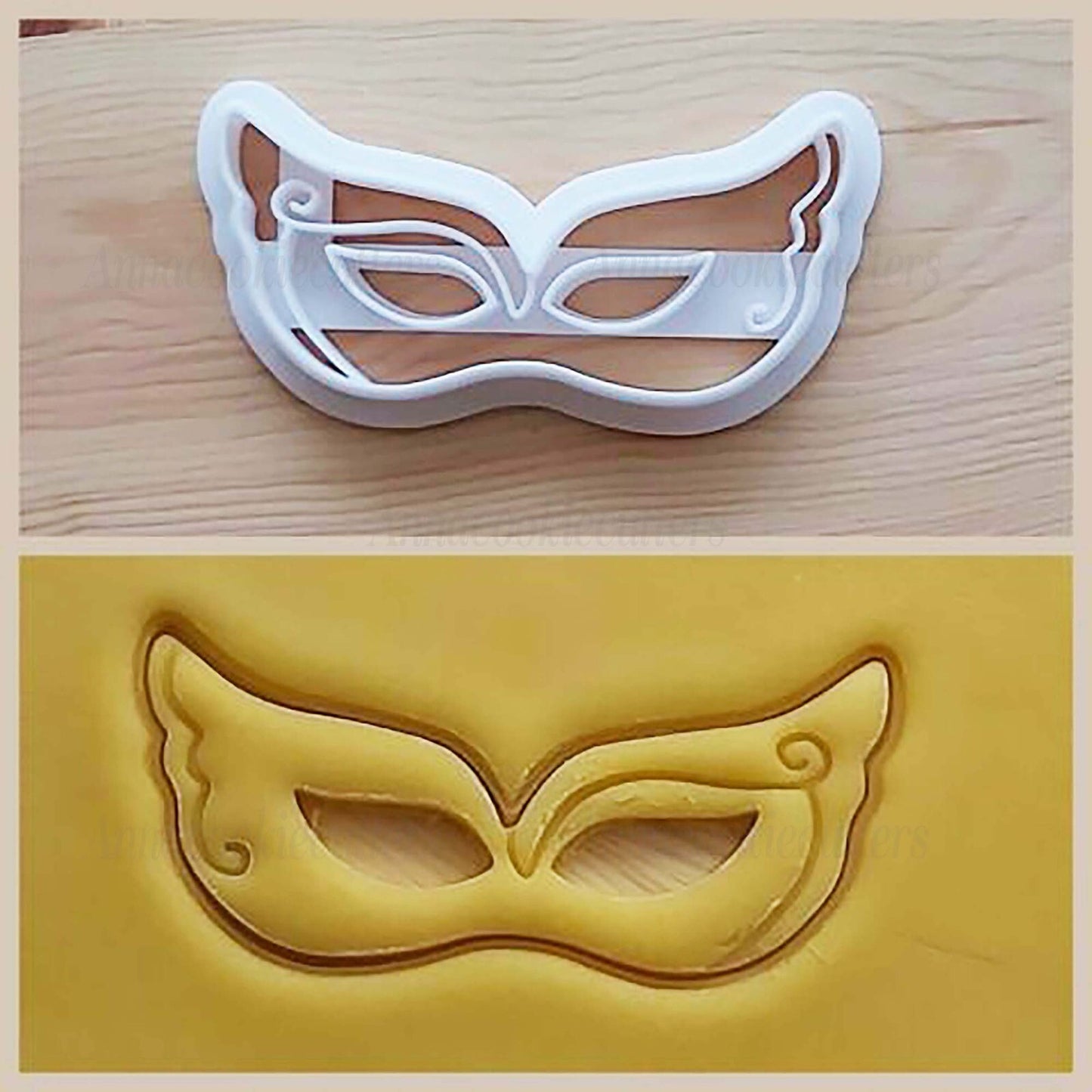 Set Maschere Carnevale Veneziane Formine Per Biscotti Stampo Tagliabiscotti