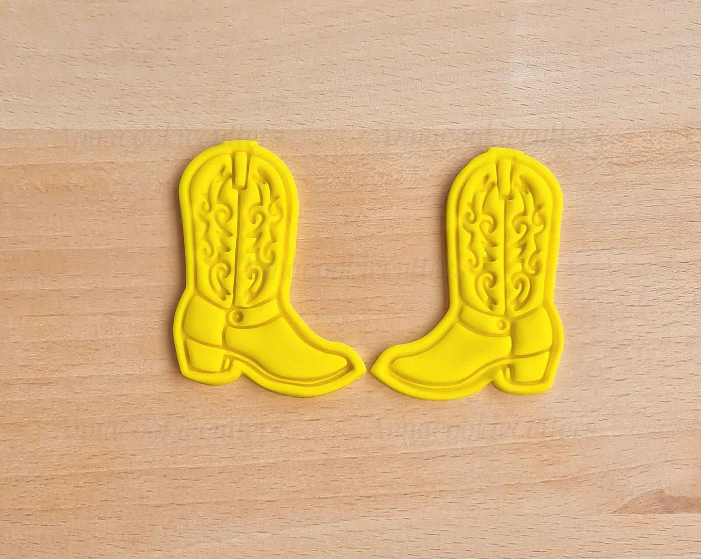 Set Tagliabiscotti Stivali Da Cowboy Formina Per Biscotti A Tema Western