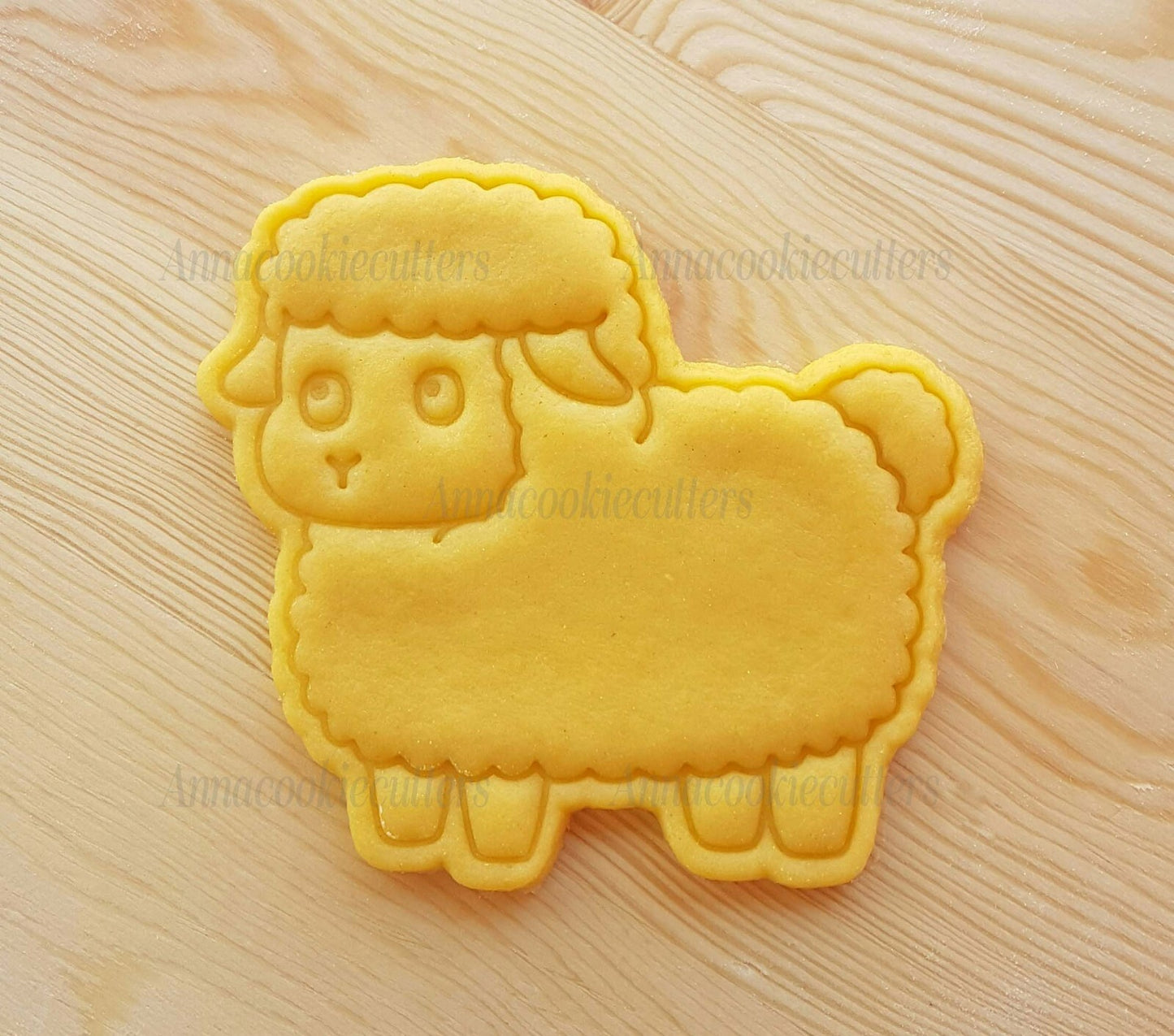 Formina Per Biscotti Agnello Carino Stampo Frolla Tagliabiscotti PDZ 9x9 cm
